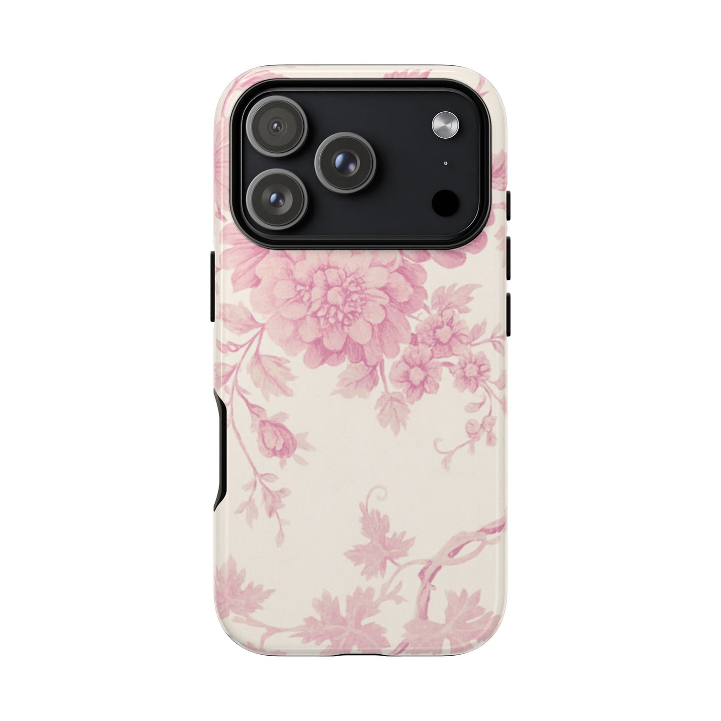 Vintage Pink Florals - iPhone Case