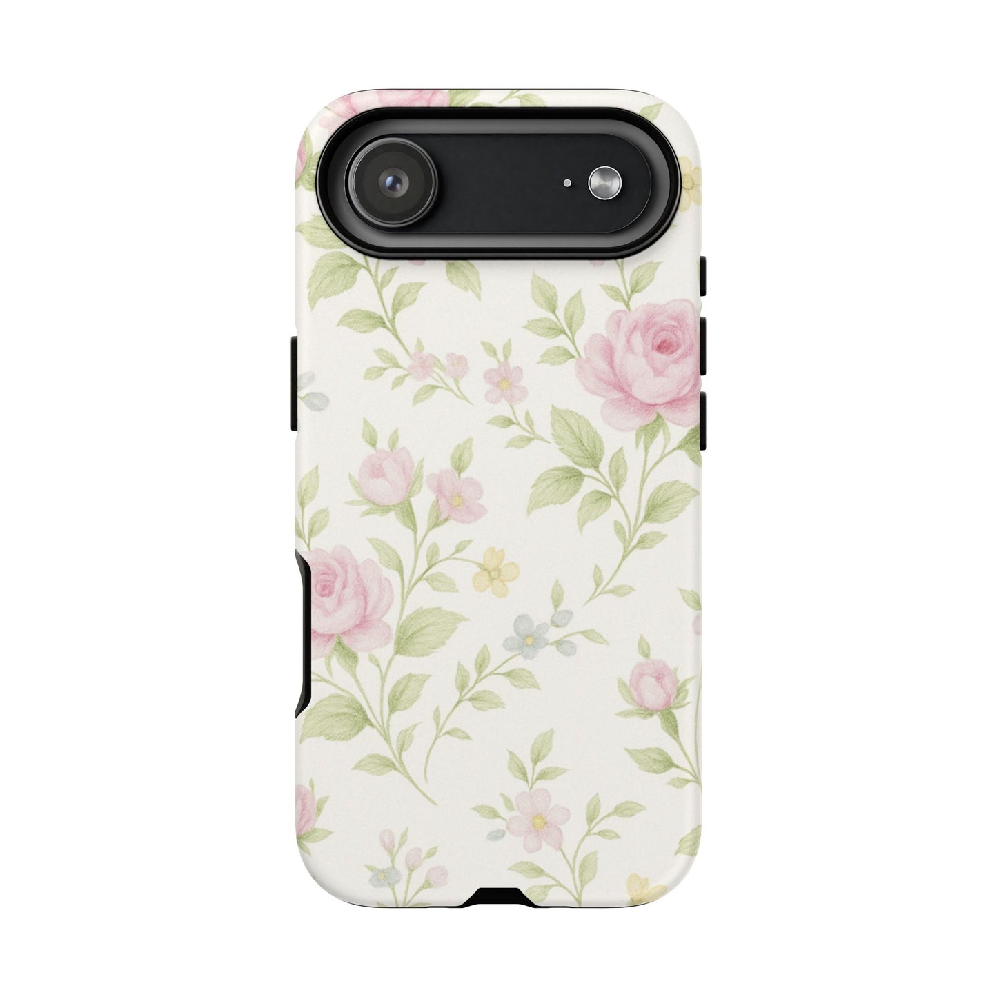 Soft Porcelain Vintage Florals - iPhone Case