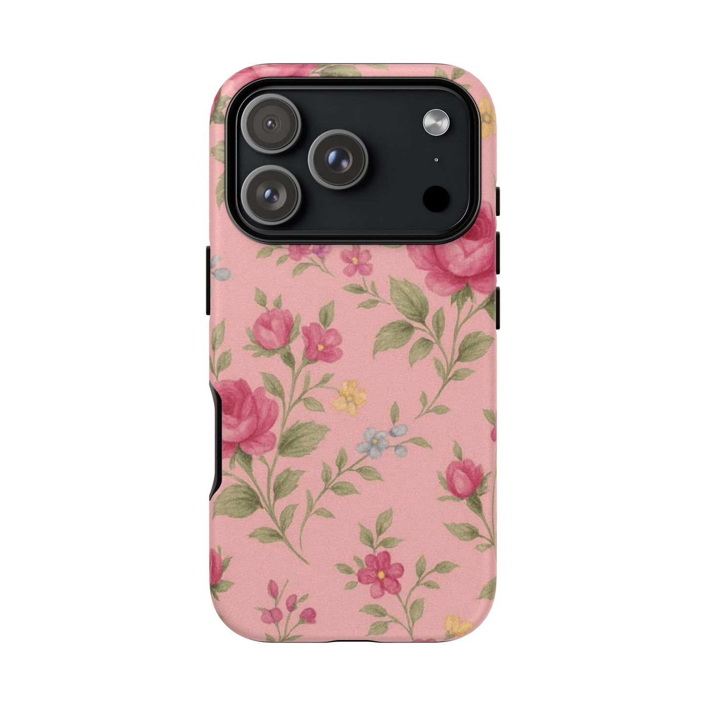Pink Porcelain Vintage Florals - iPhone Case