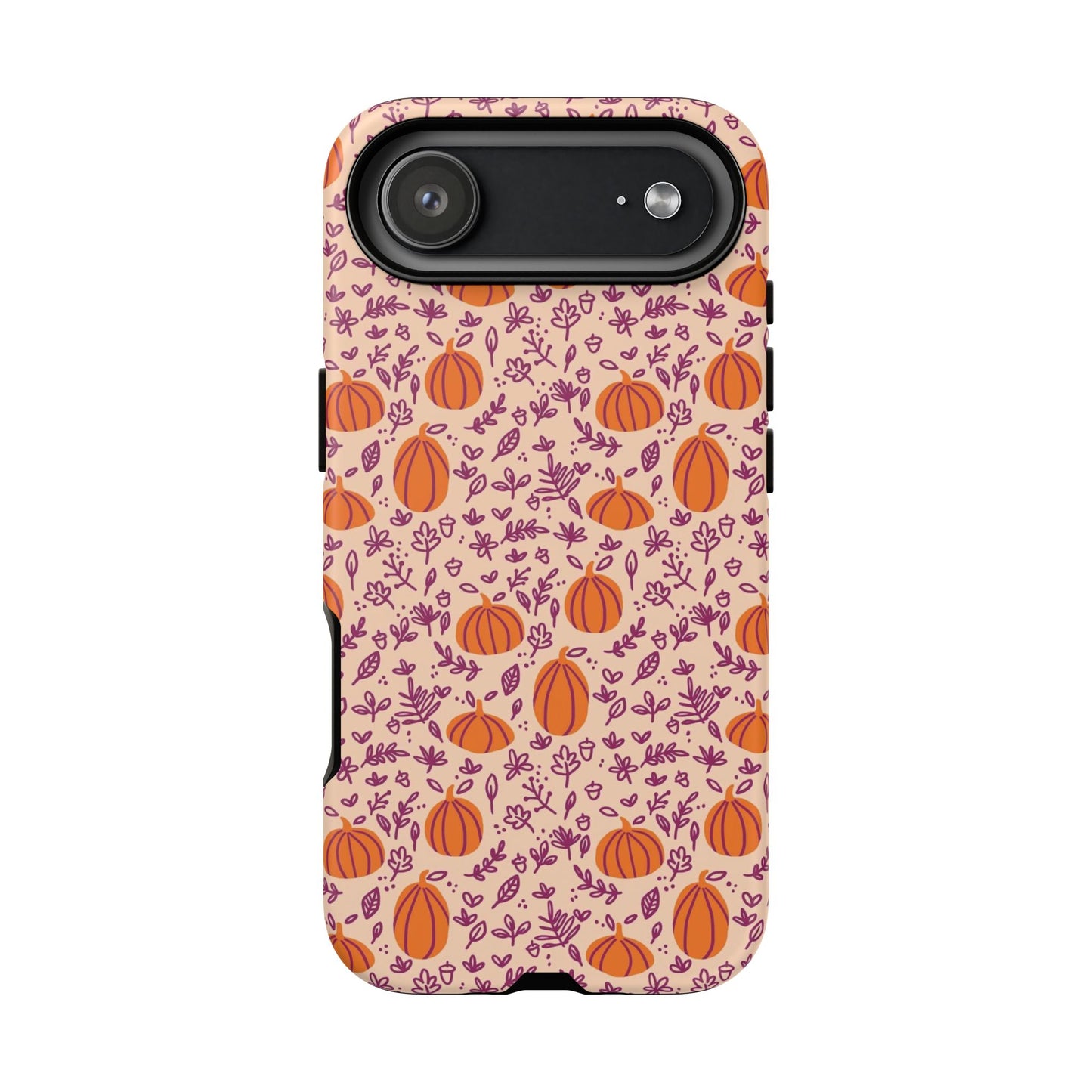 Pumpkin and Doodles Florals - iPhone Case