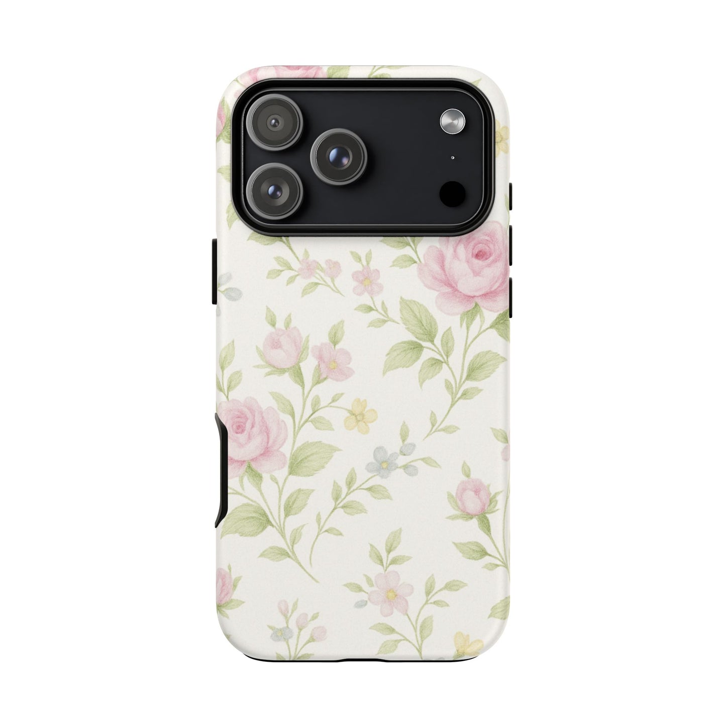 Soft Porcelain Vintage Florals - iPhone Case