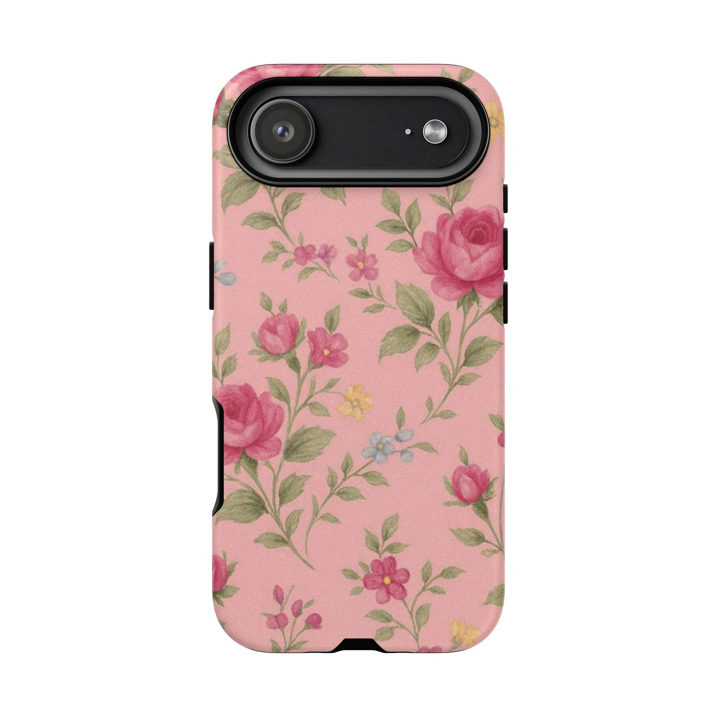 Pink Porcelain Vintage Florals - iPhone Case