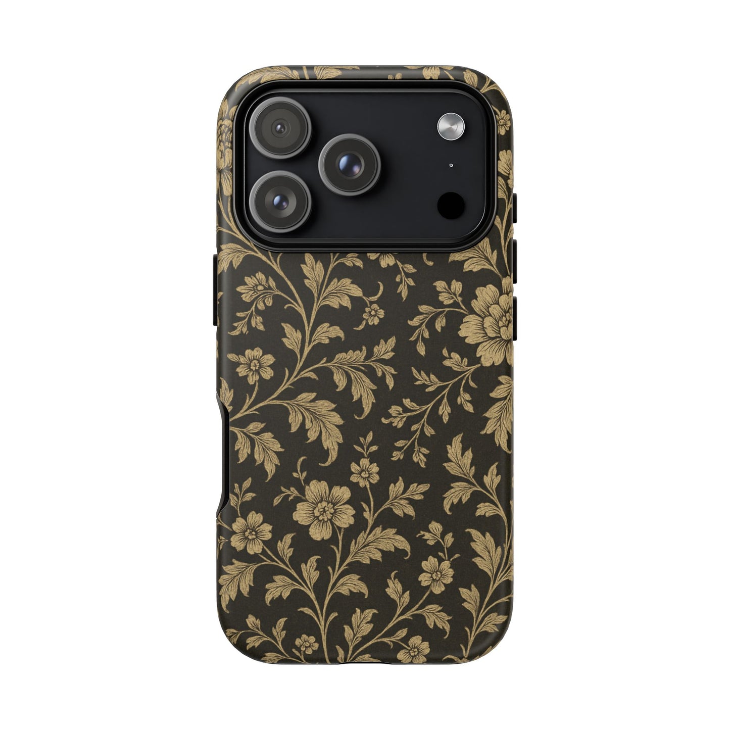 Moody Autumn Vintage Florals - iPhone Case