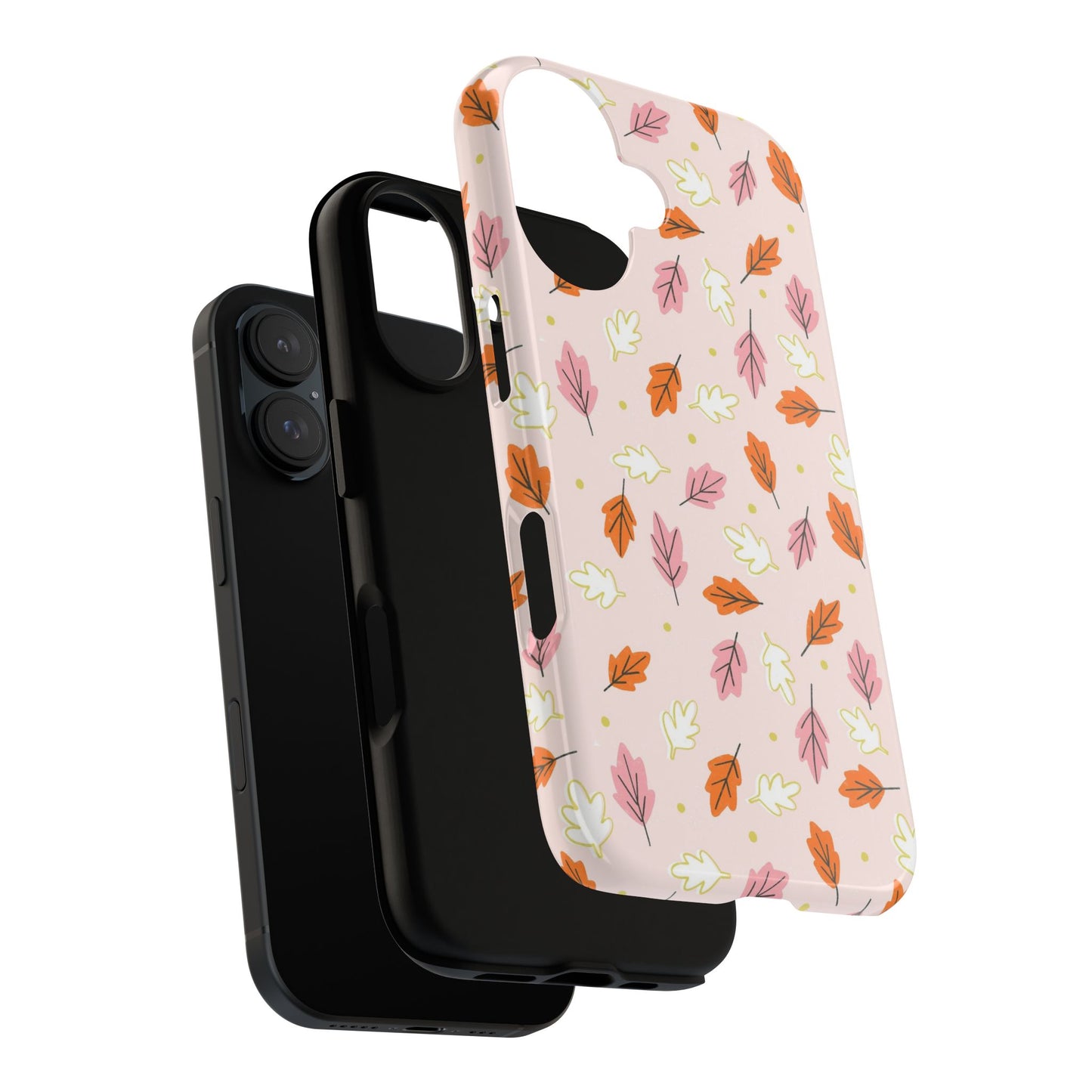 Boho Fall Leaves - iPhone Case
