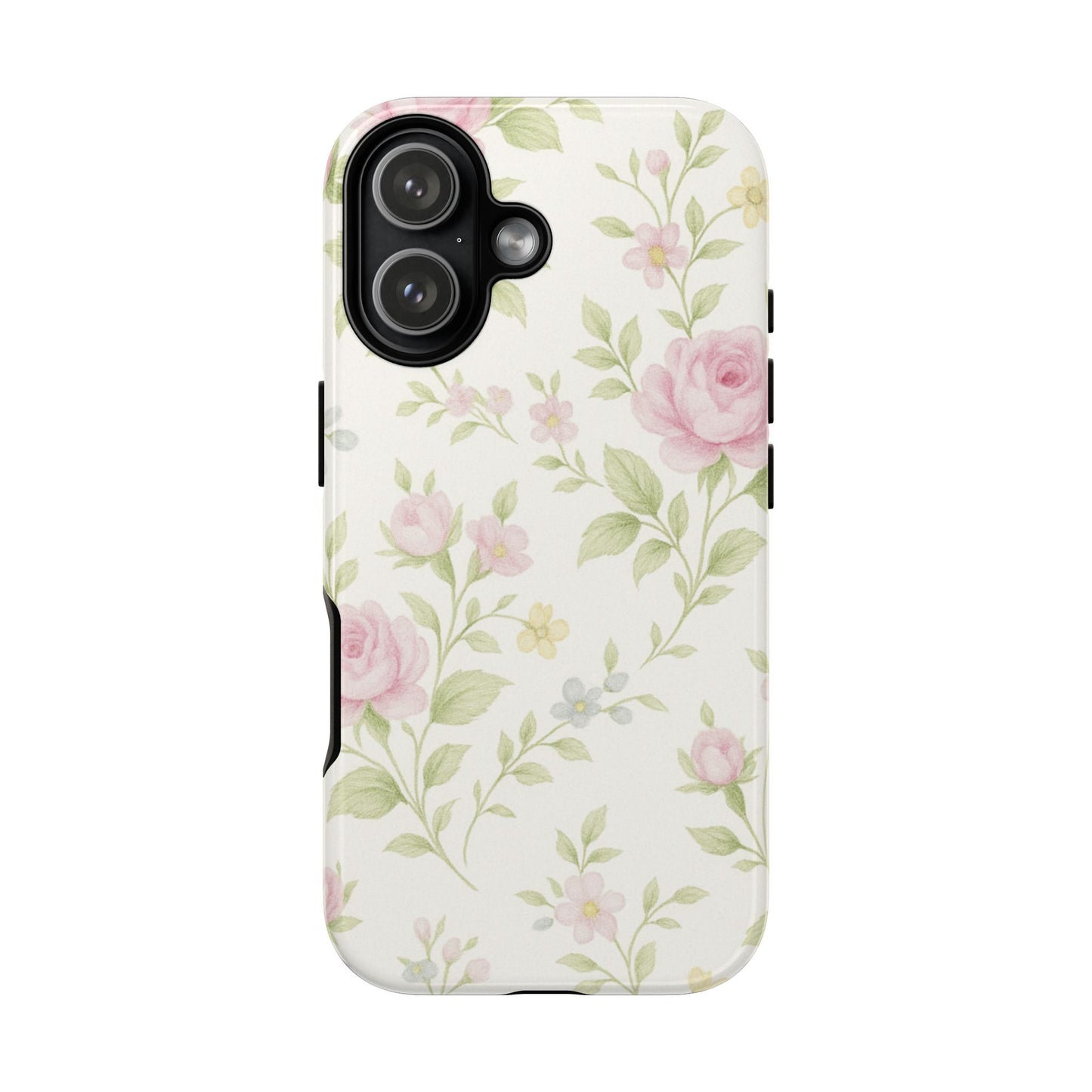 Soft Porcelain Vintage Florals - iPhone Case