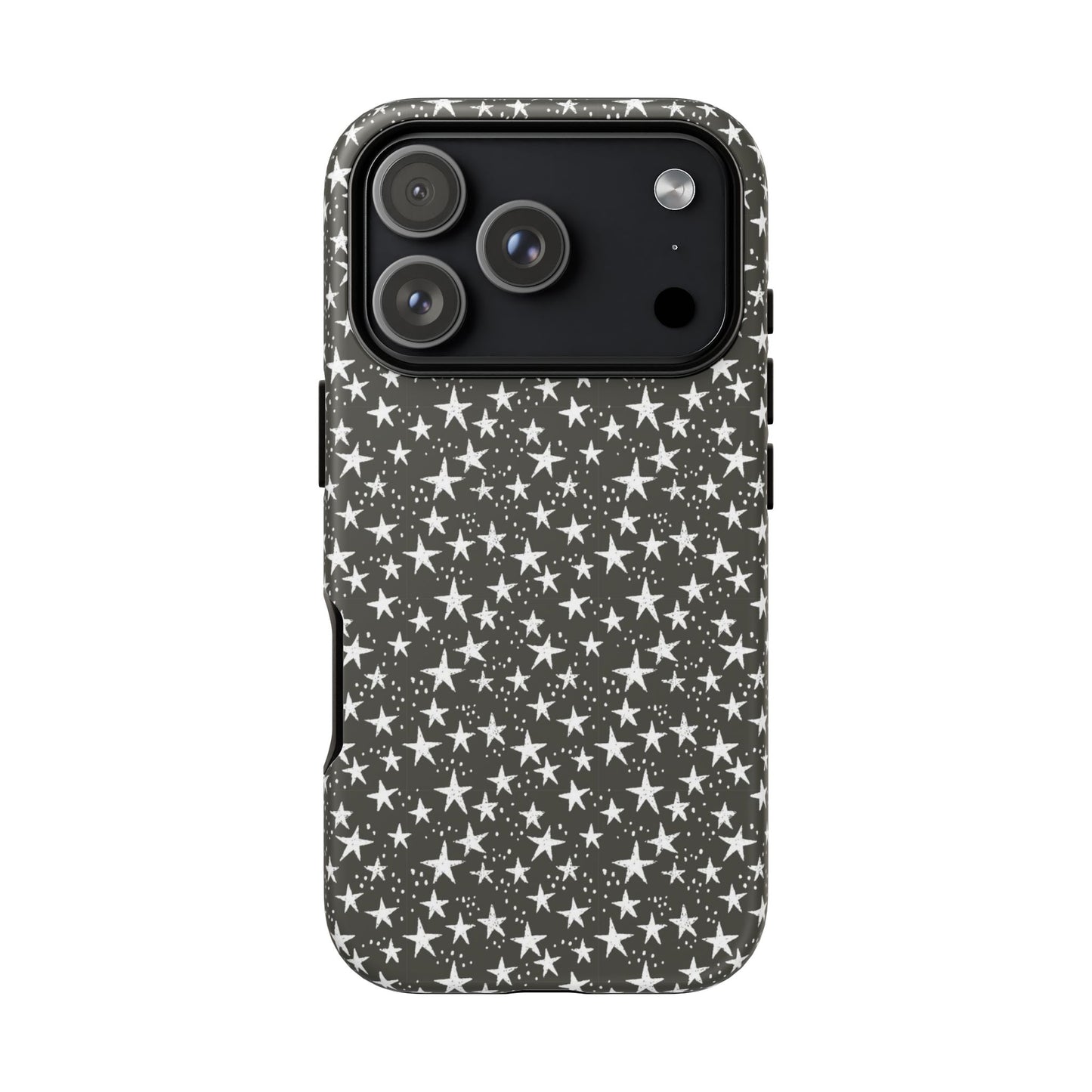 Halloween Stars Black - iPhone Case