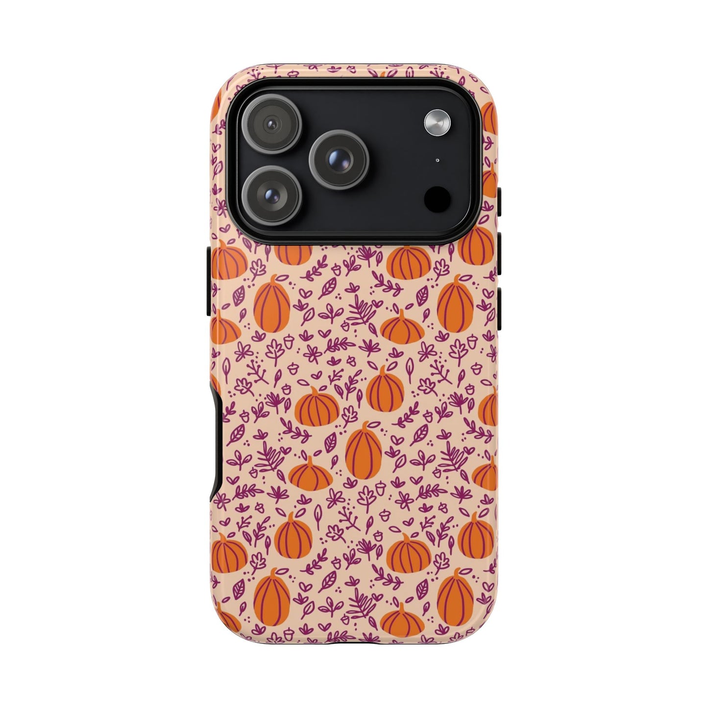 Pumpkin and Doodles Florals - iPhone Case