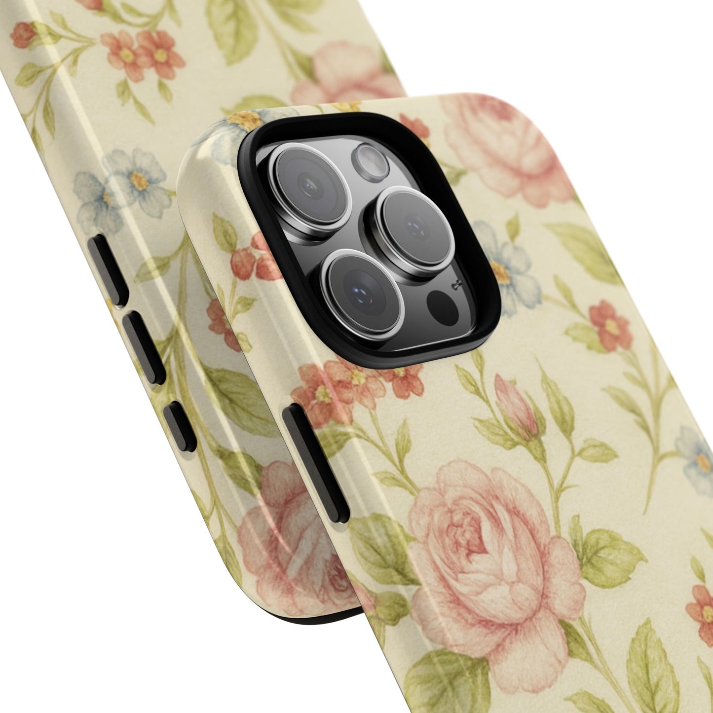 Porcelain Vintage Florals - iPhone Case