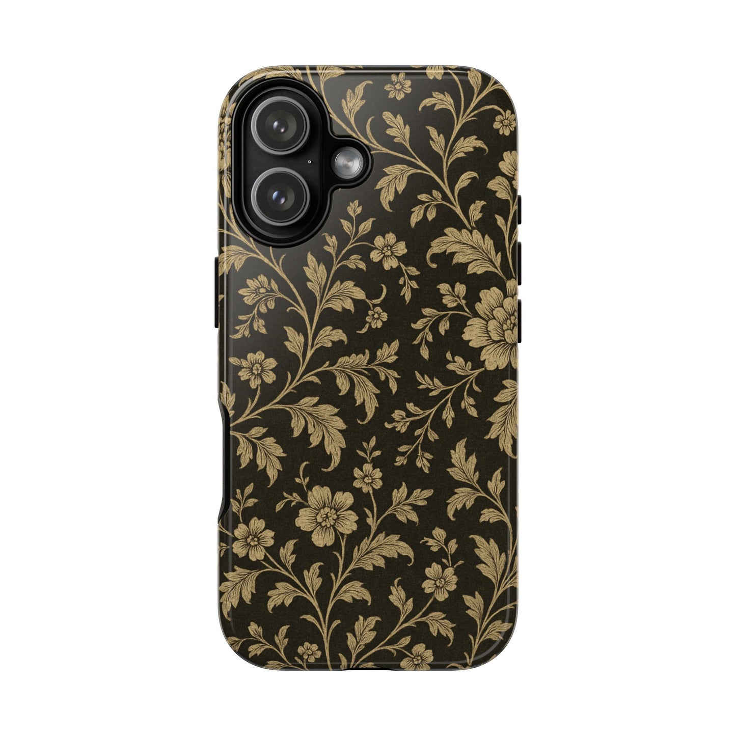Moody Autumn Vintage Florals - iPhone Case