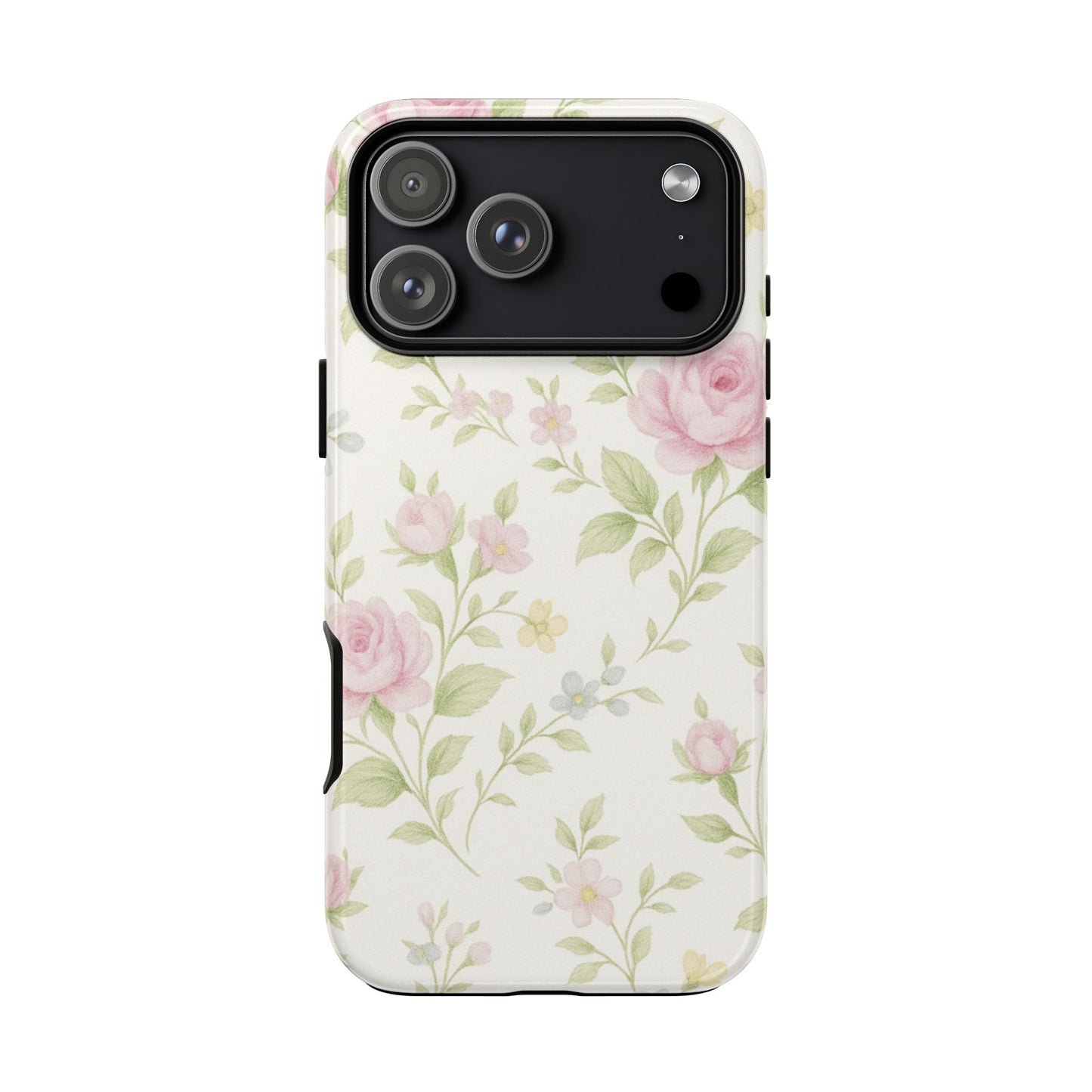 Soft Porcelain Vintage Florals - iPhone Case