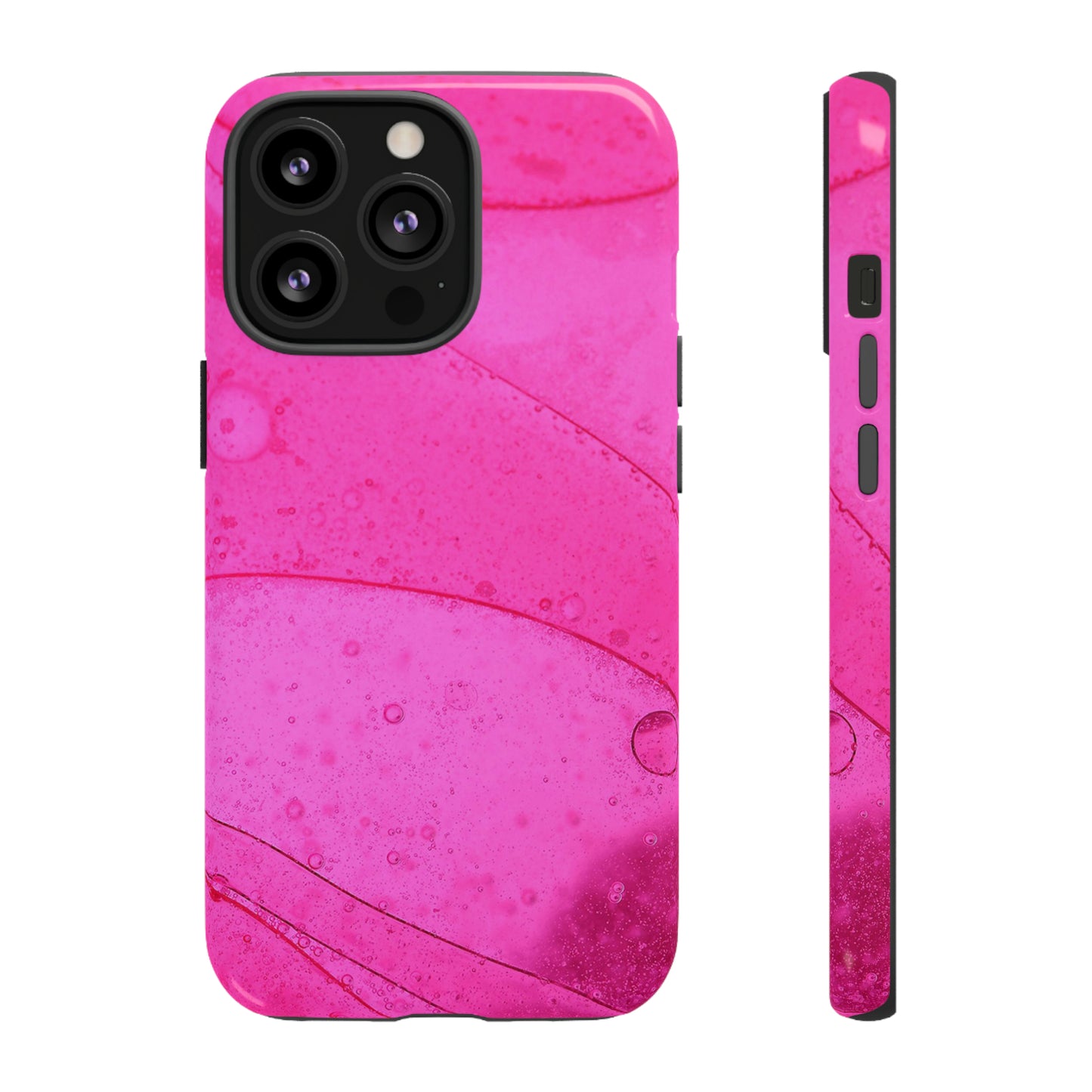 Hot Pink Lava - iPhone Case