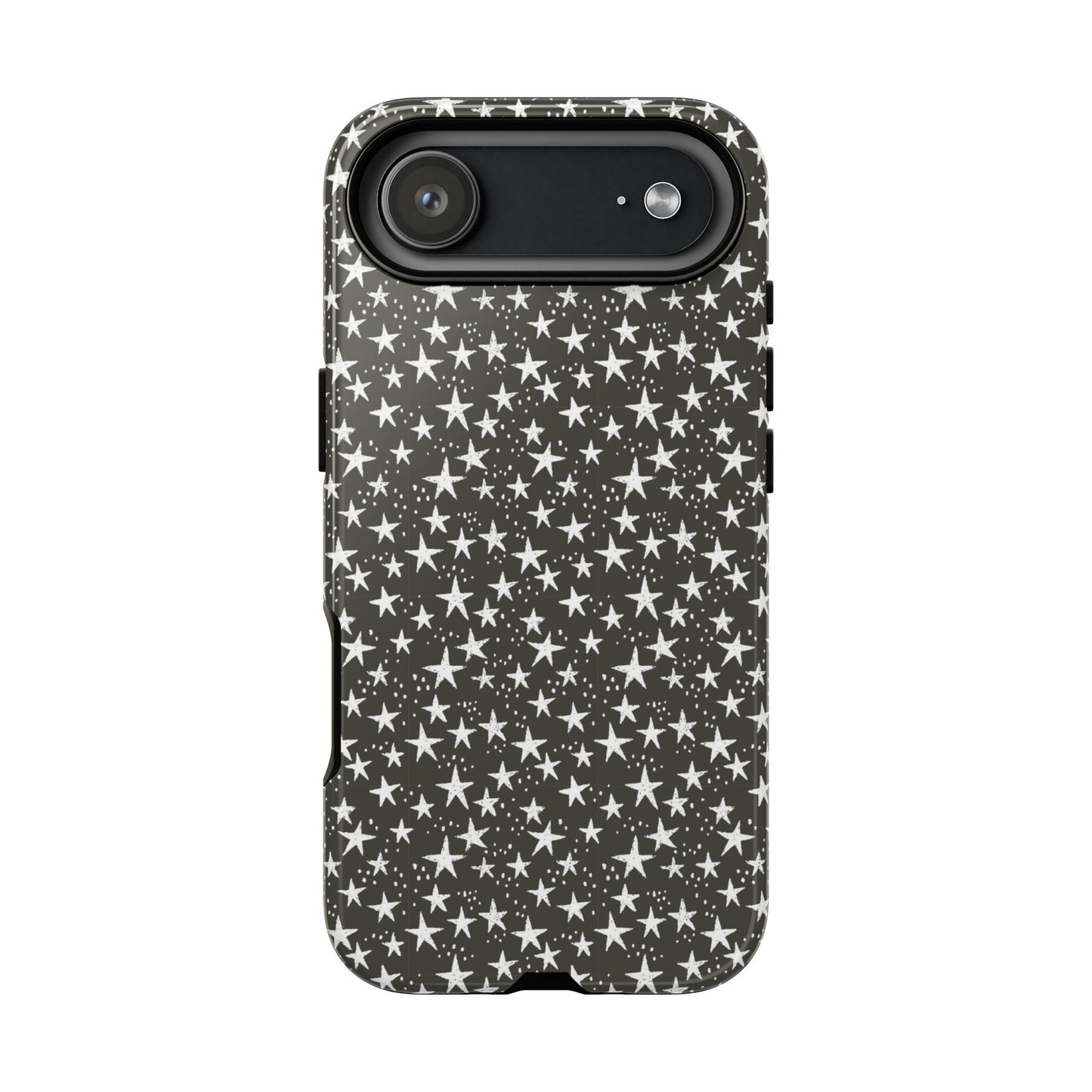 Halloween Stars Black - iPhone Case