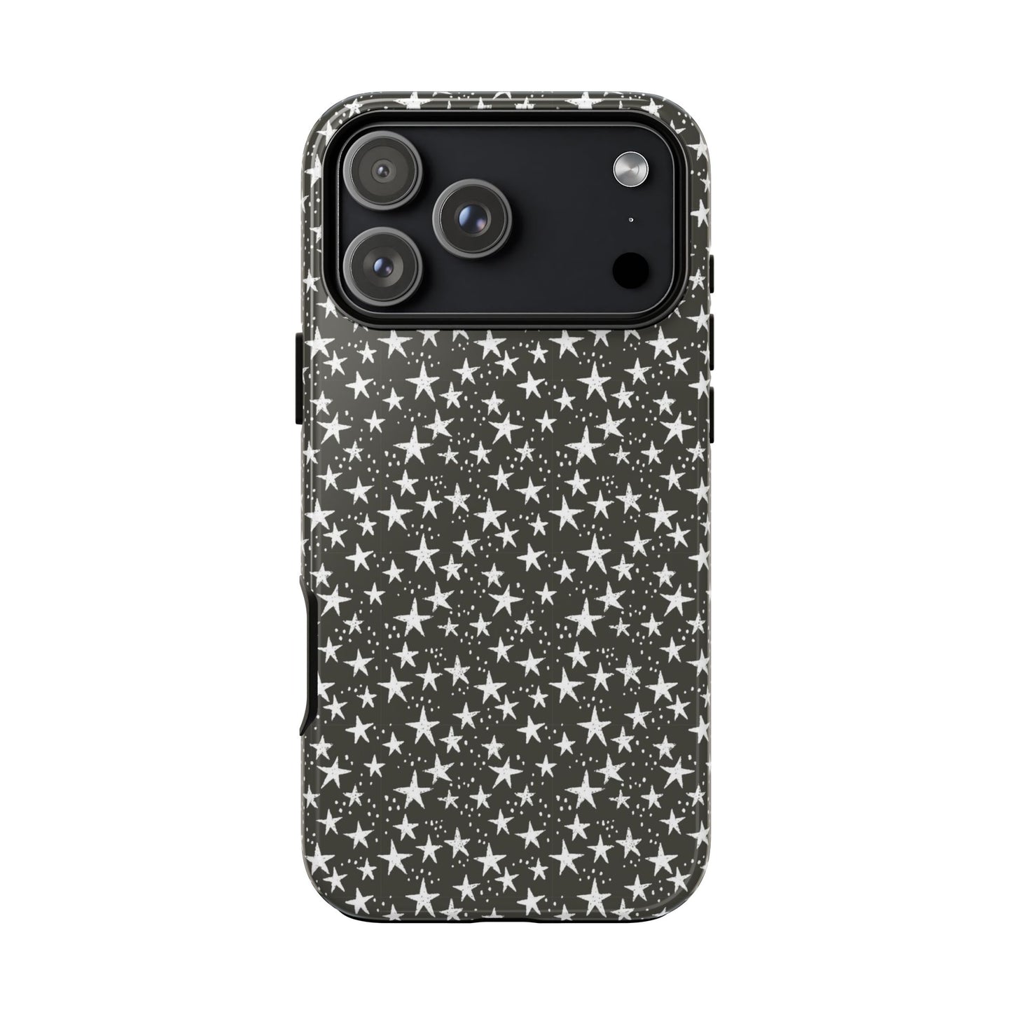 Halloween Stars Black - iPhone Case
