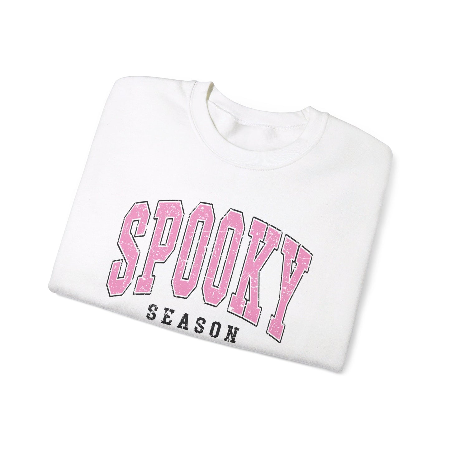 Spooky Season - Sporty Halloween Sweatshirt - Unisex Heavy Blend™ Crewneck Sweatshirt