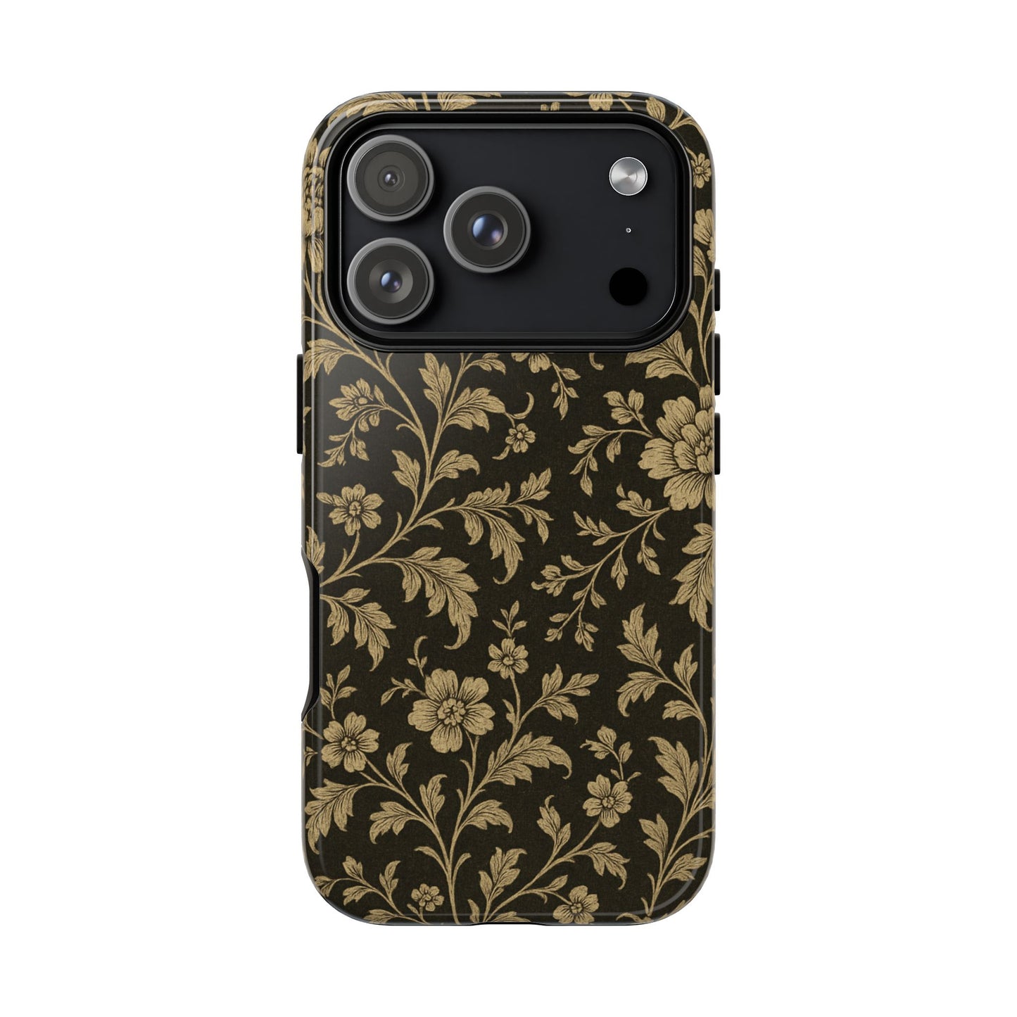 Moody Autumn Vintage Florals - iPhone Case