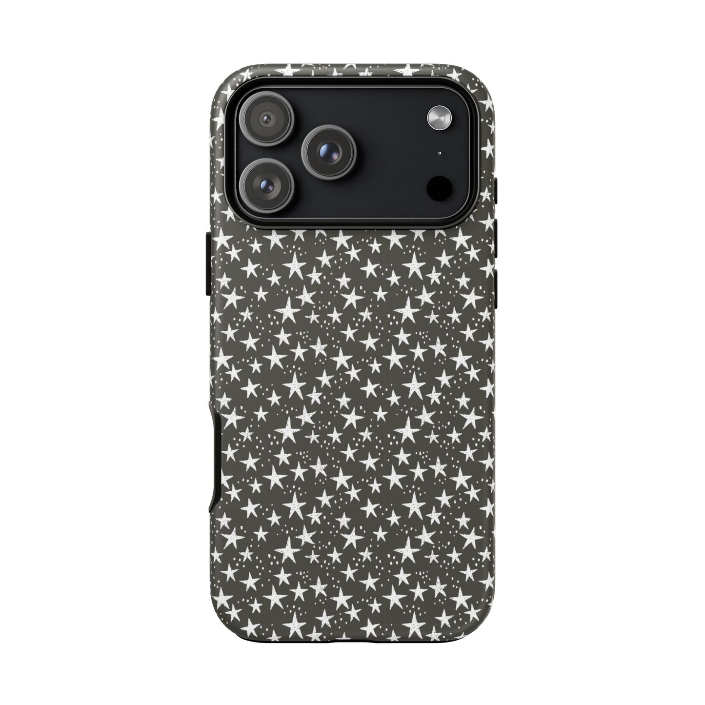 Halloween Stars Black - iPhone Case