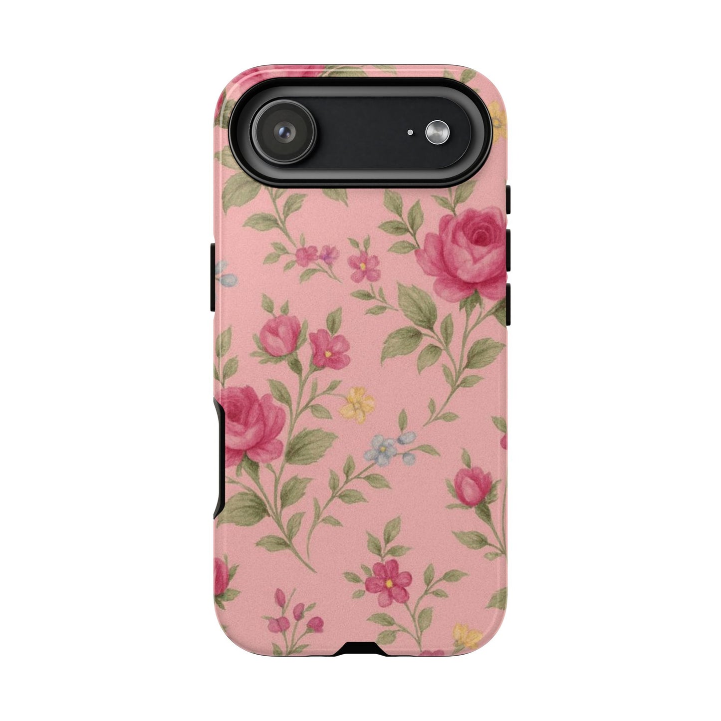 Pink Porcelain Vintage Florals - iPhone Case