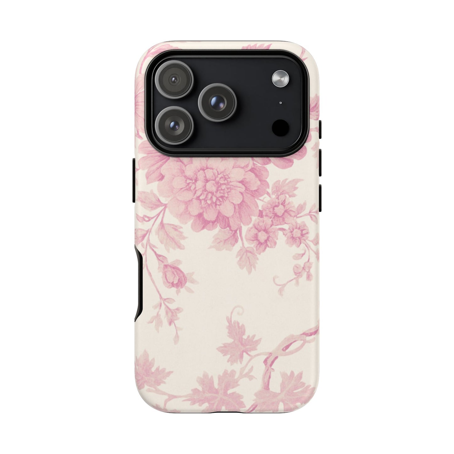 Vintage Pink Florals - iPhone Case