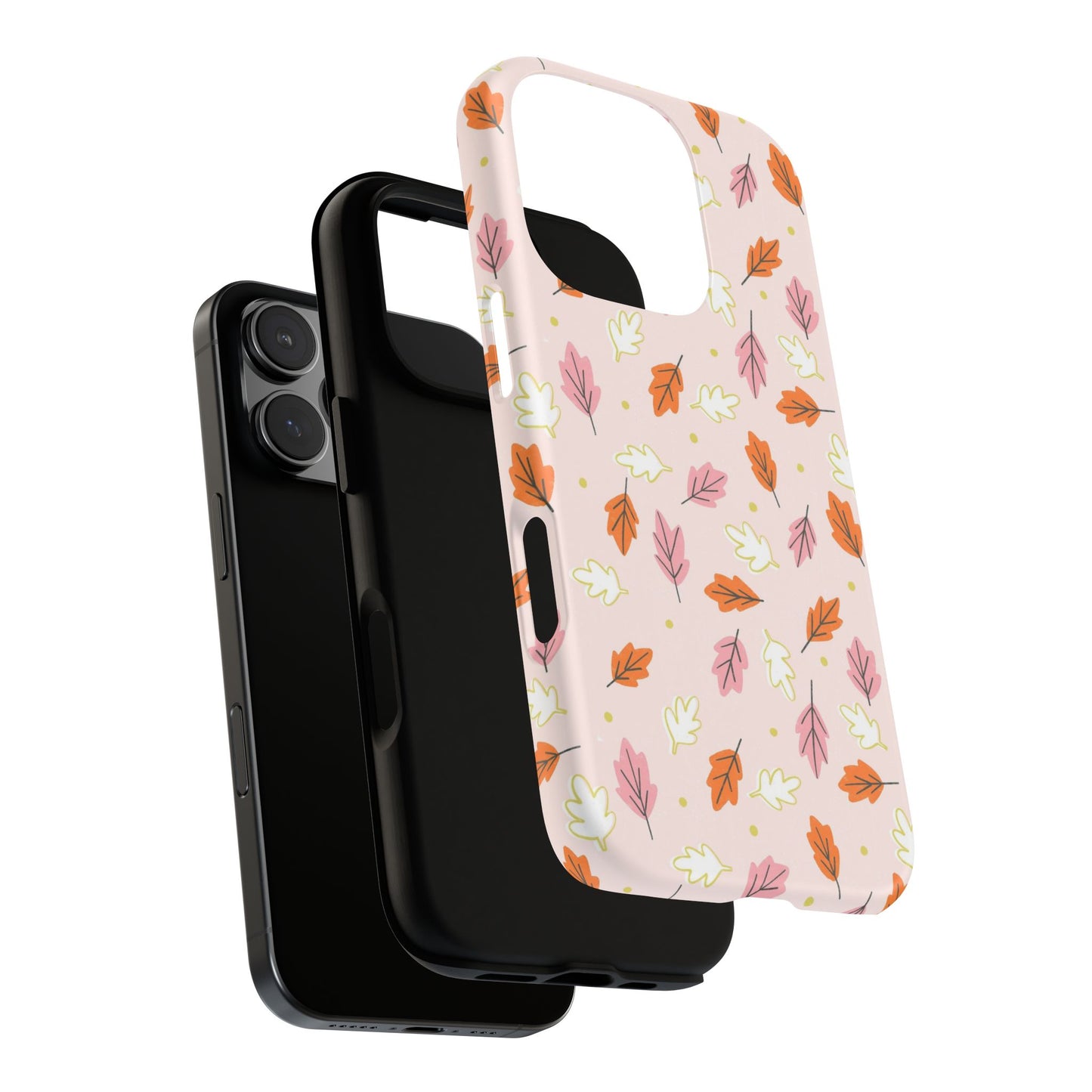 Boho Fall Leaves - iPhone Case