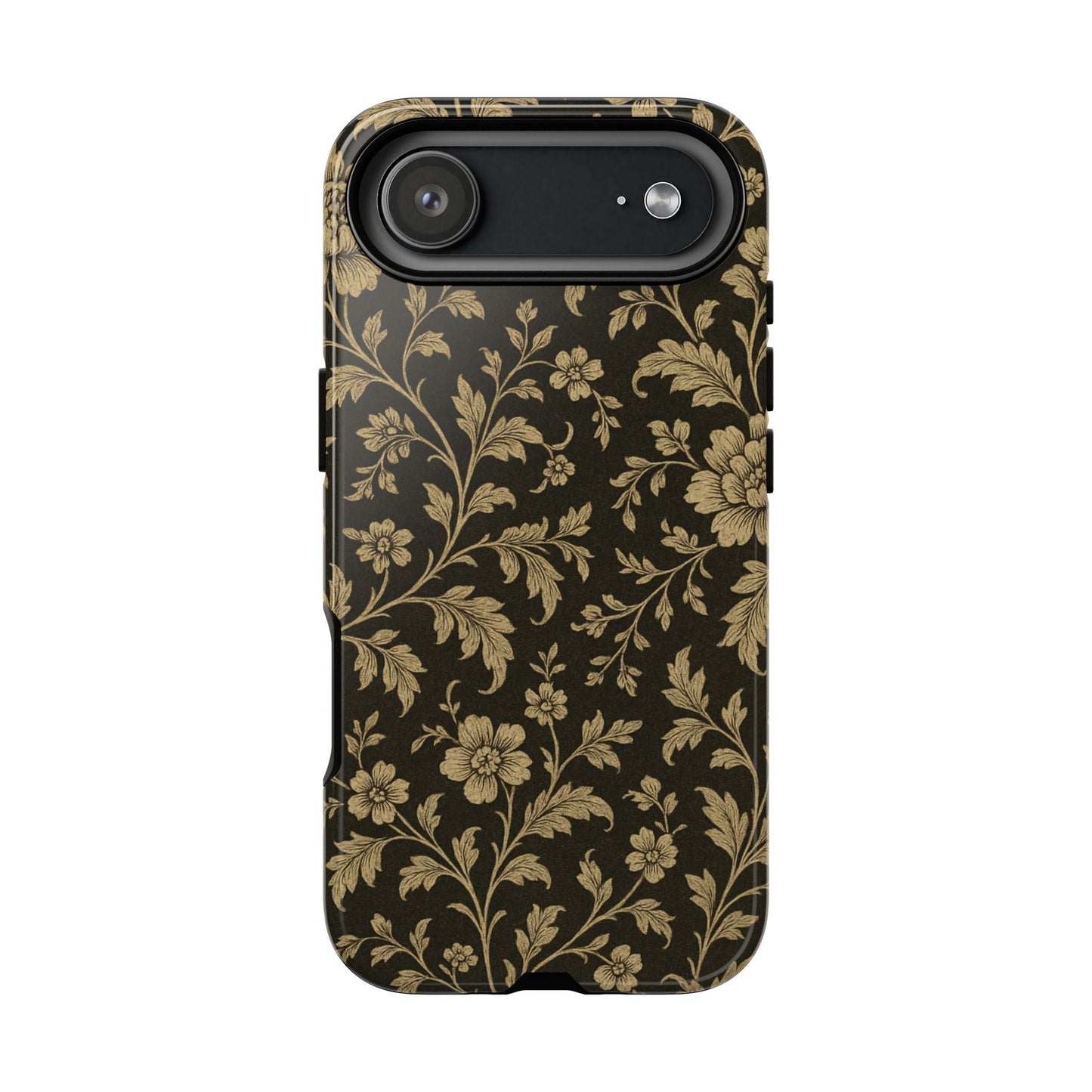 Moody Autumn Vintage Florals - iPhone Case