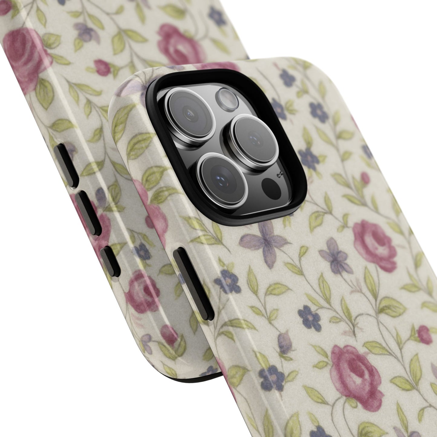 Too Sweet Porcelain Vintage Florals - iPhone Case