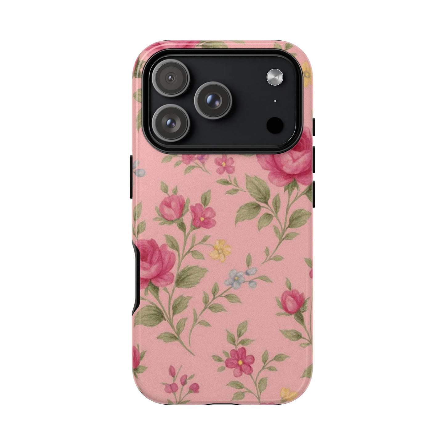 Pink Porcelain Vintage Florals - iPhone Case