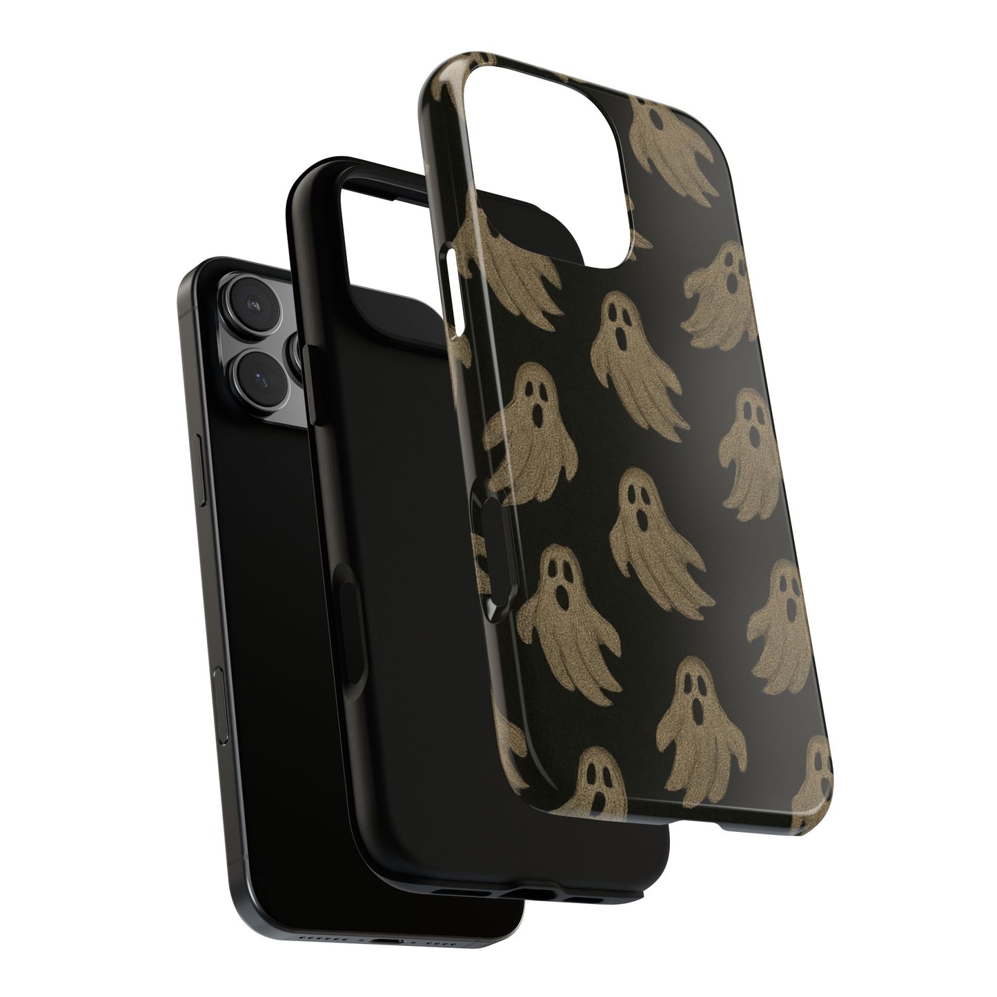 Painted Halloween Ghosts - iPhone Case