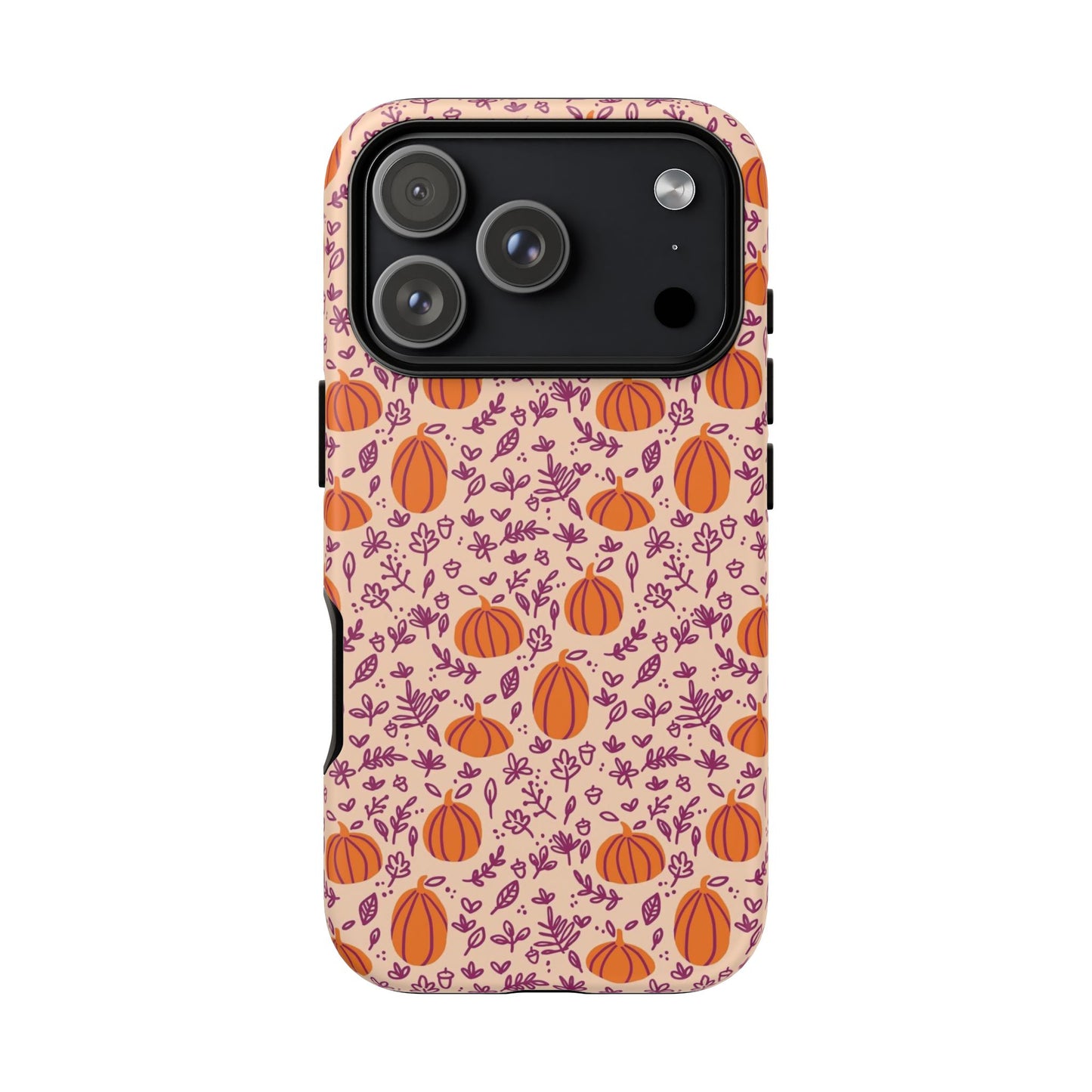 Pumpkin and Doodles Florals - iPhone Case