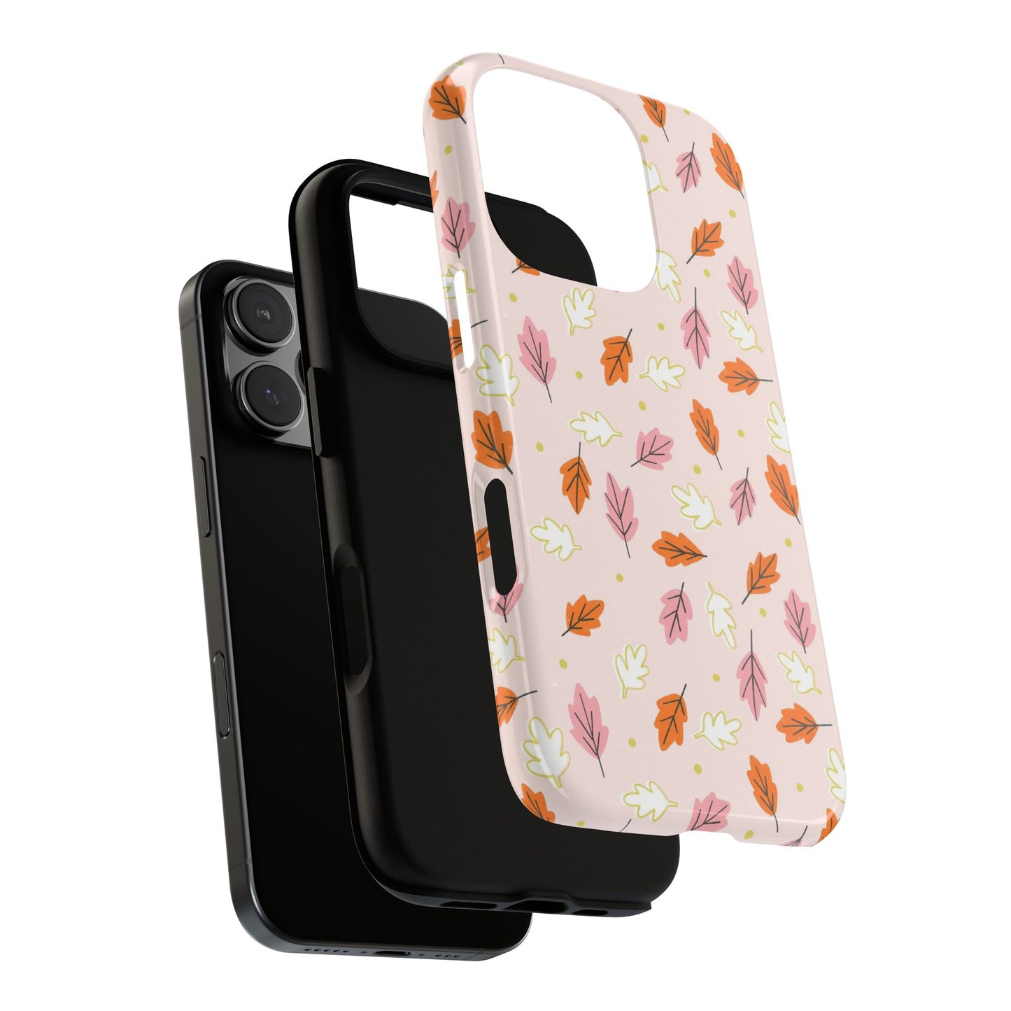Boho Fall Leaves - iPhone Case