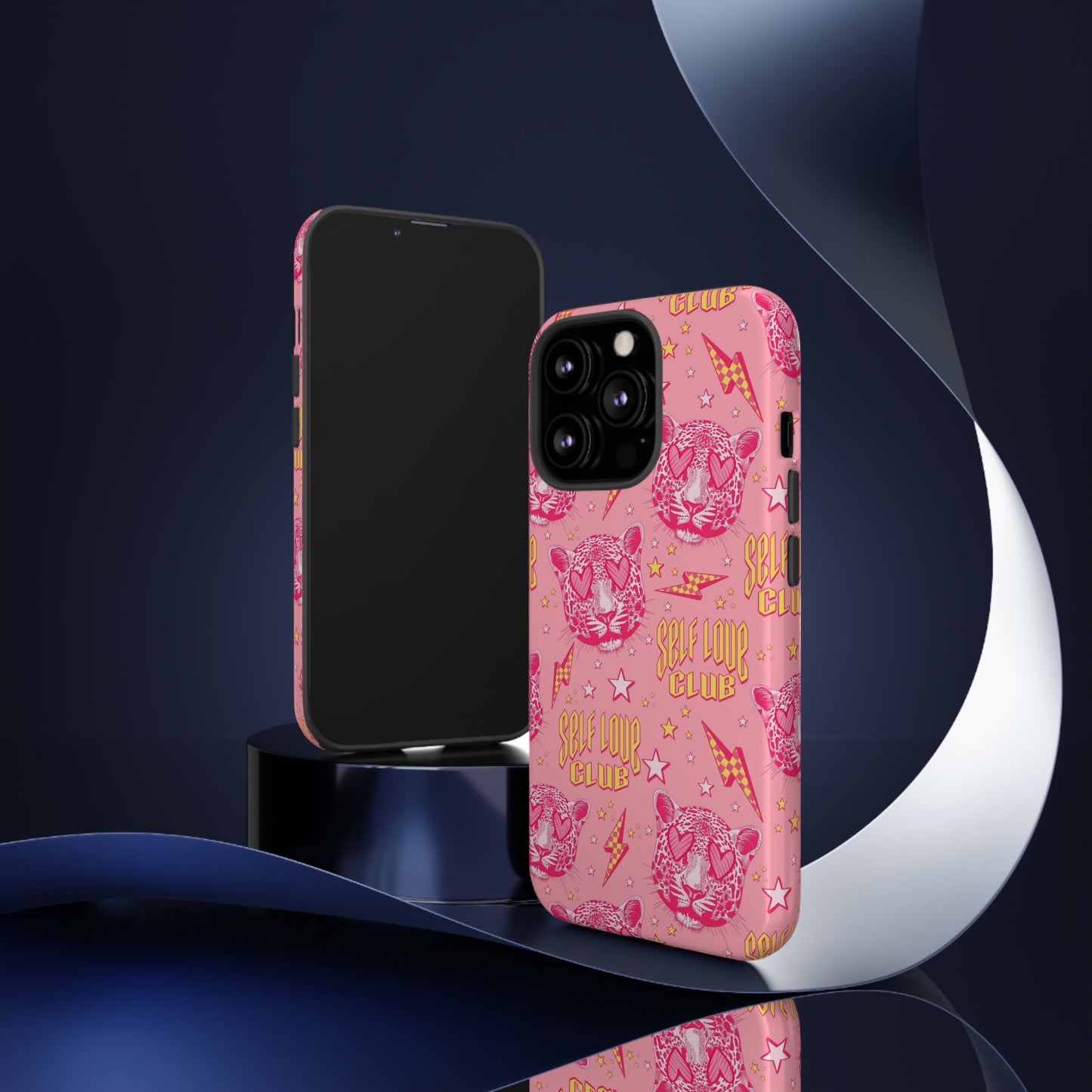 Self Love Club Tiger - Pink iPhone Case