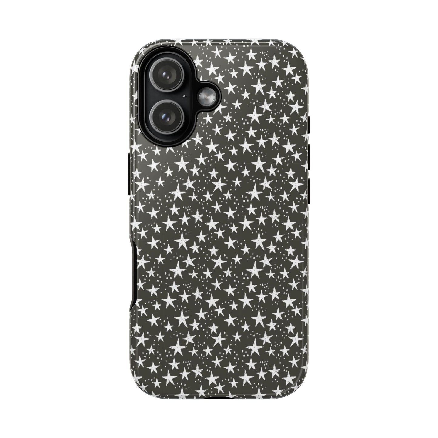 Halloween Stars Black - iPhone Case