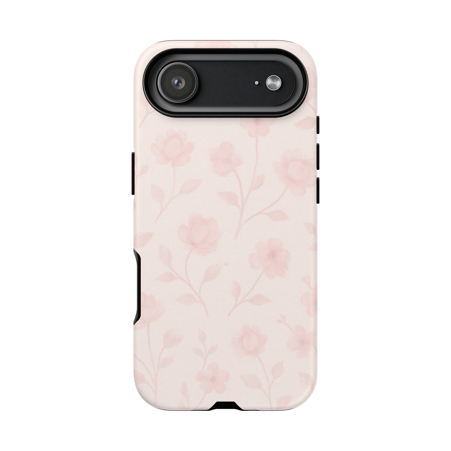 Ballet Pink Vintage Florals - iPhone Case