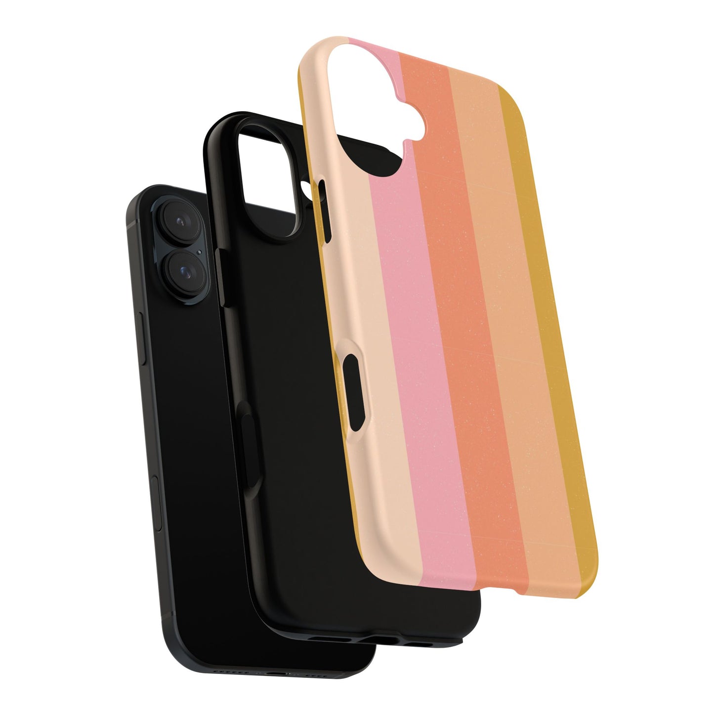 Boho Autumn Stripes - iPhone Case