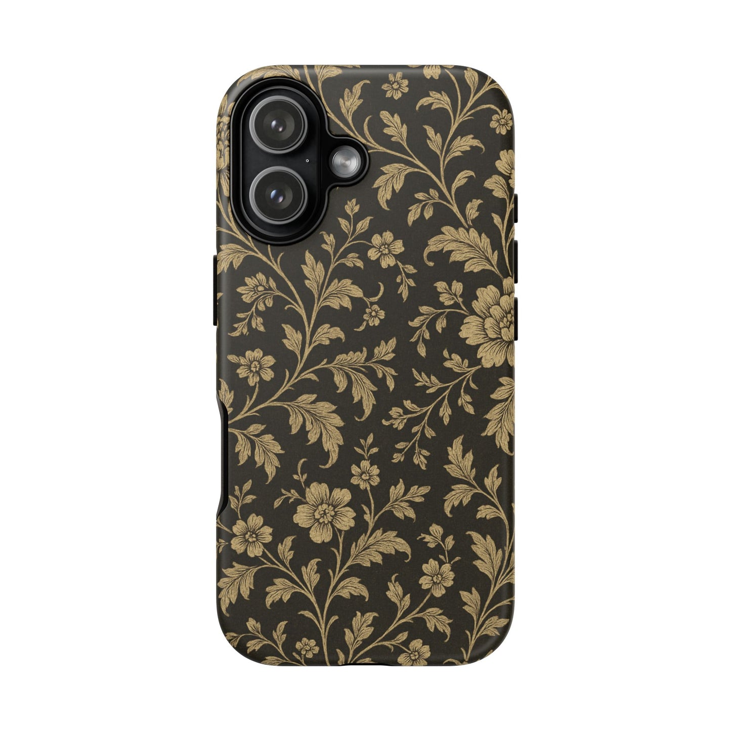 Moody Autumn Vintage Florals - iPhone Case