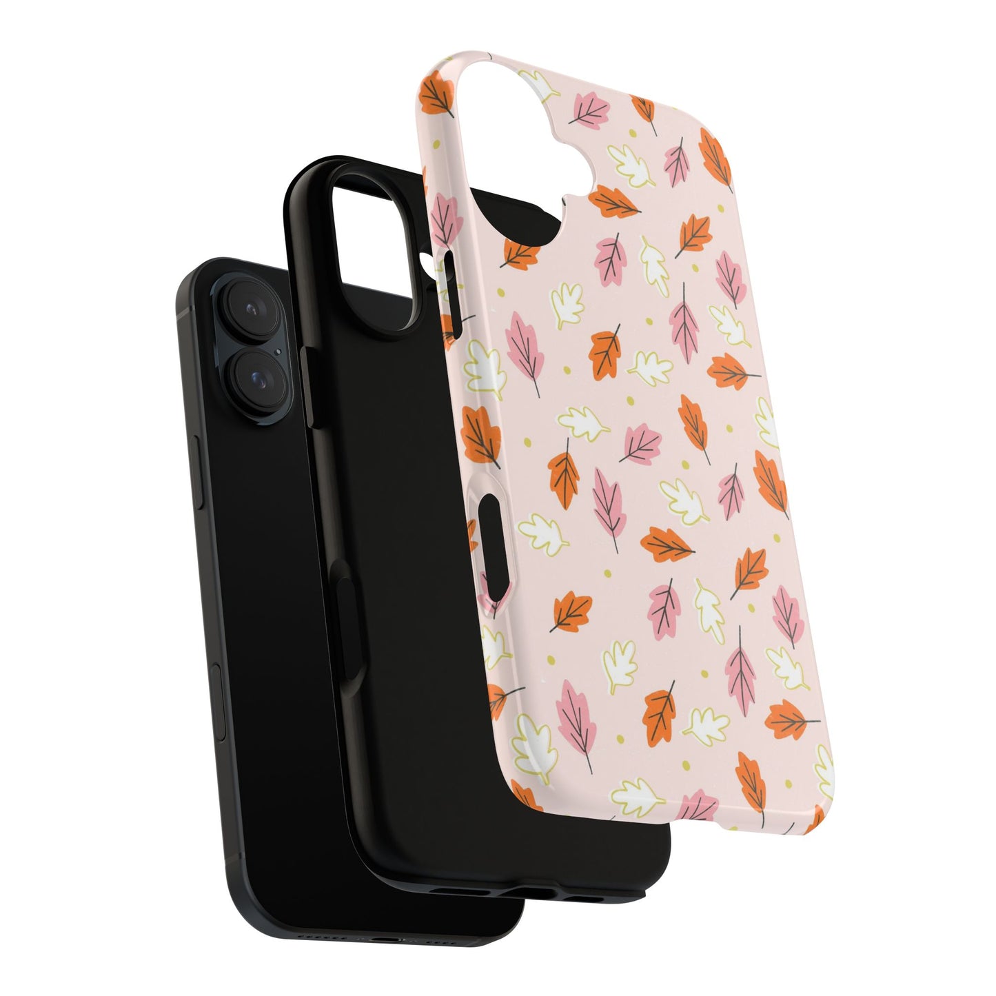 Boho Fall Leaves - iPhone Case