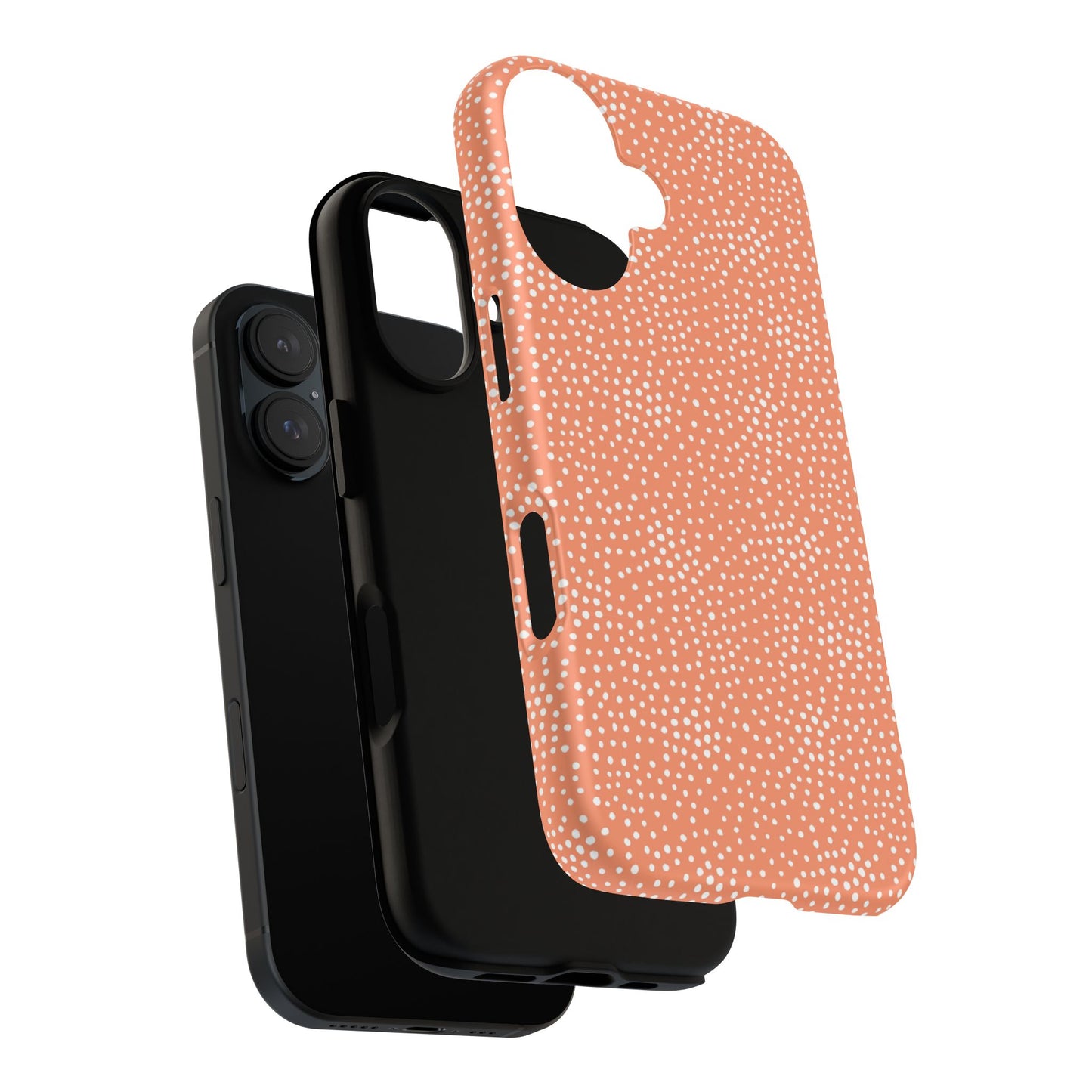 Dotted Orange Halloween/Fall - iPhone Case