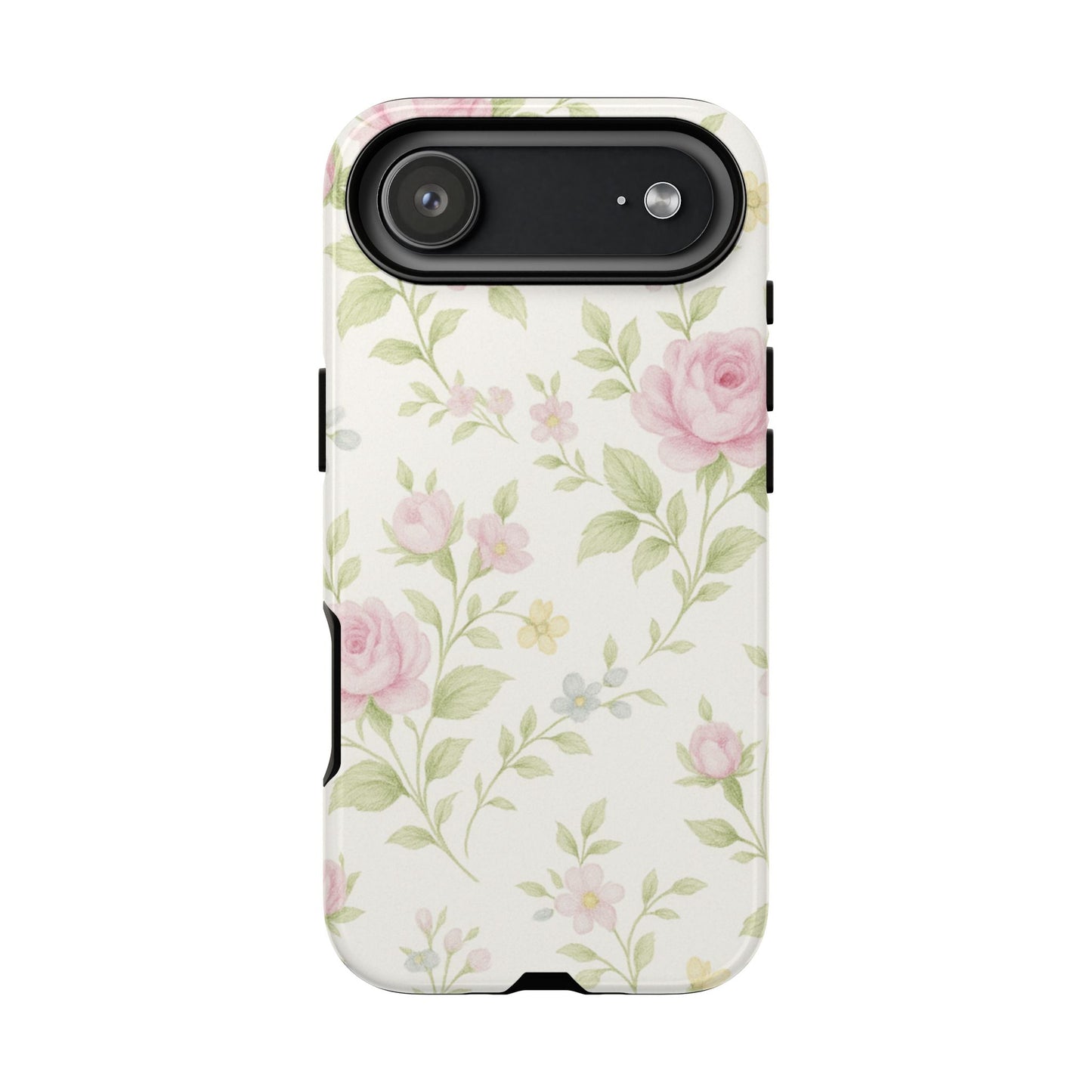 Soft Porcelain Vintage Florals - iPhone Case
