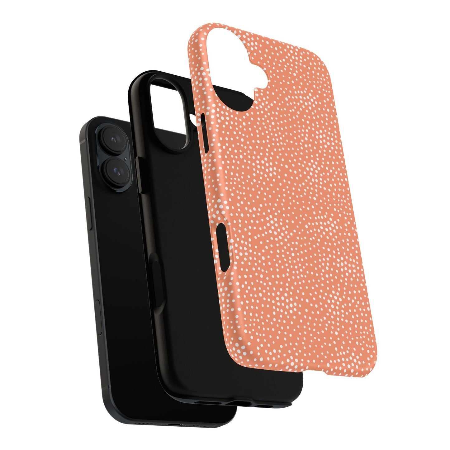 Dotted Orange Halloween/Fall - iPhone Case