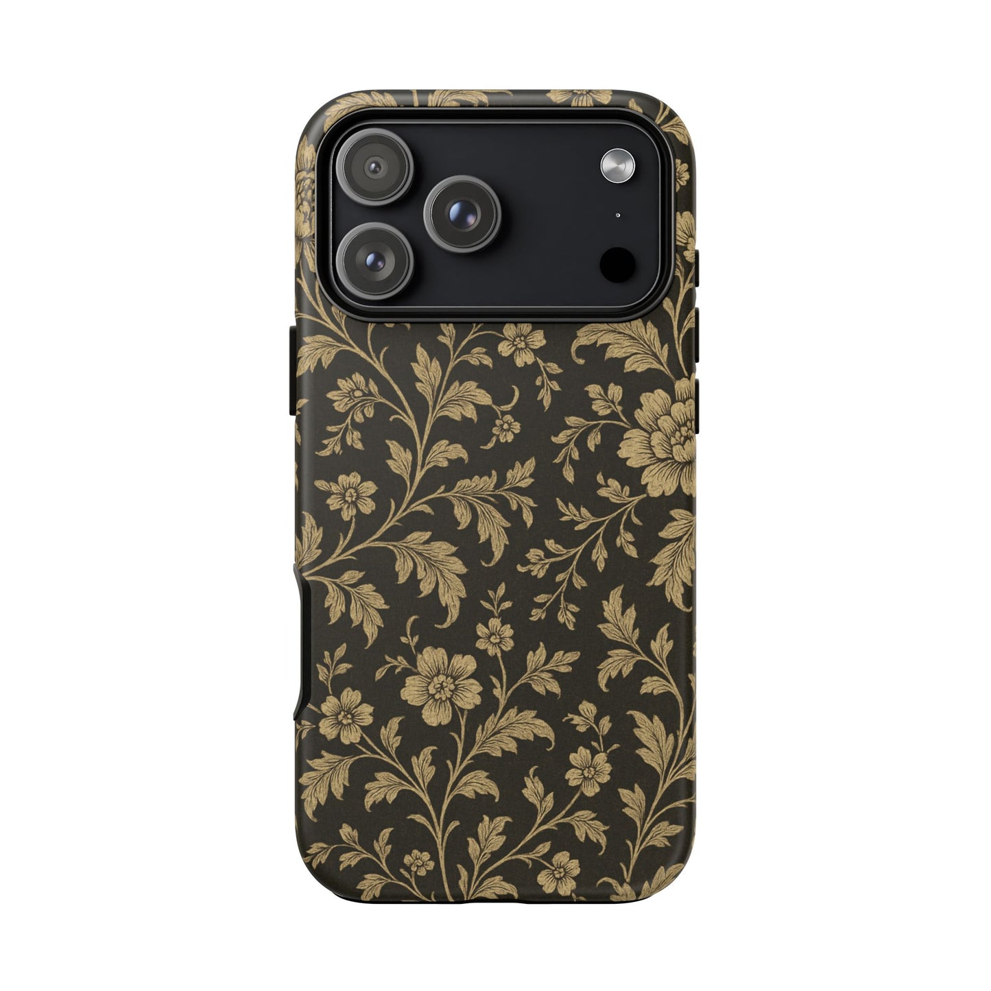 Moody Autumn Vintage Florals - iPhone Case