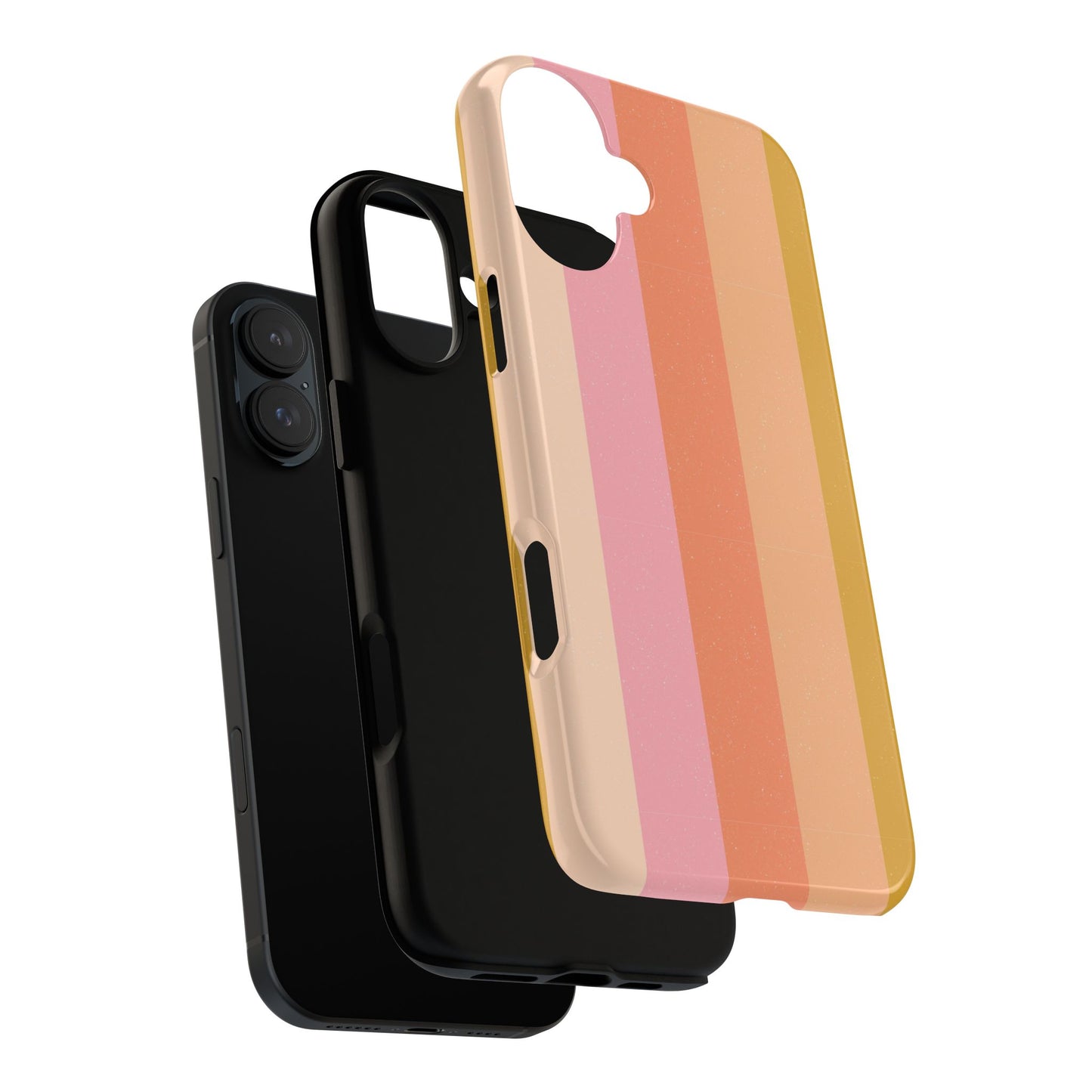 Boho Autumn Stripes - iPhone Case