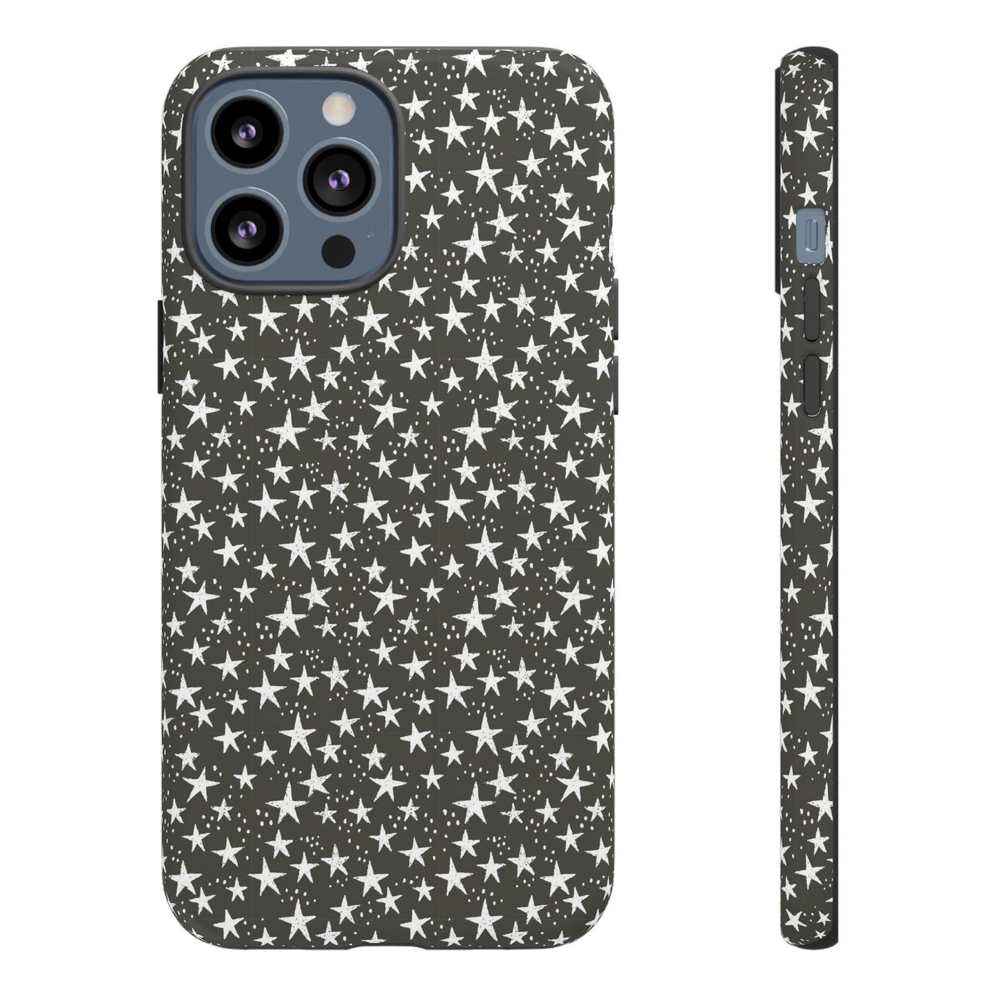 Halloween Stars Black - iPhone Case