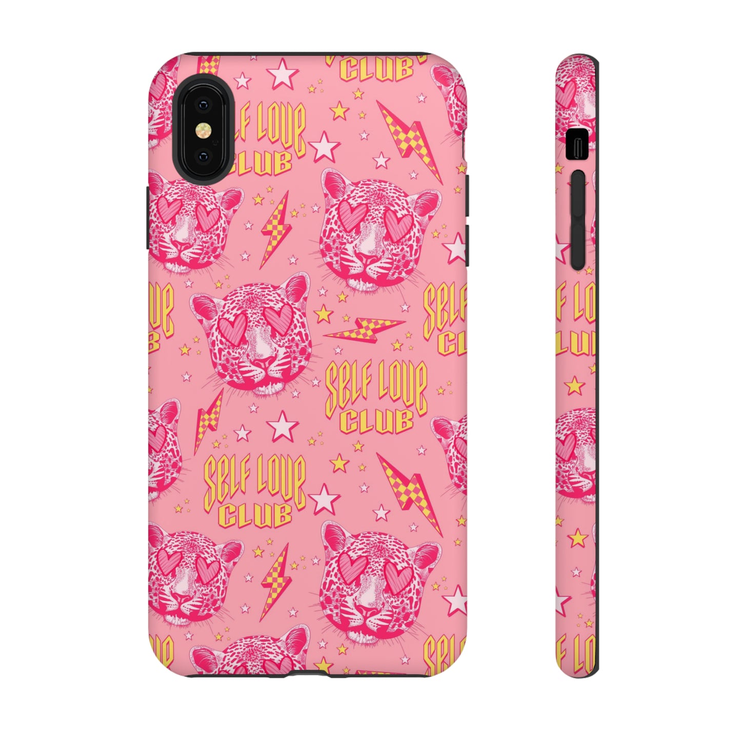 Self Love Club Tiger - Pink iPhone Case