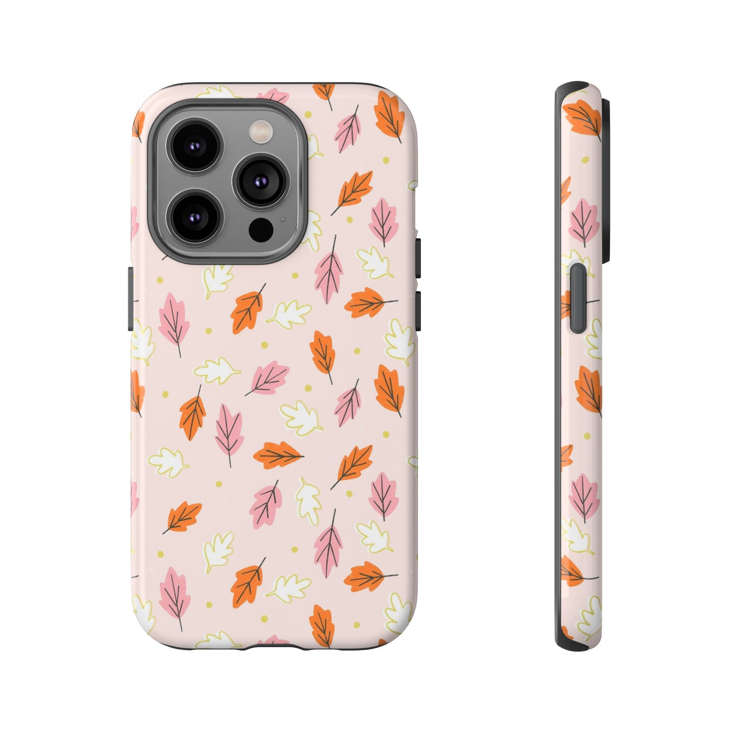 Boho Fall Leaves - iPhone Case