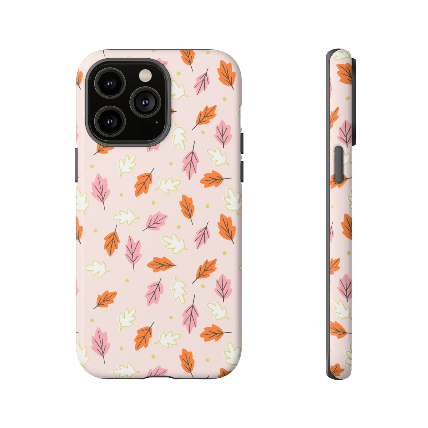 Boho Fall Leaves - iPhone Case