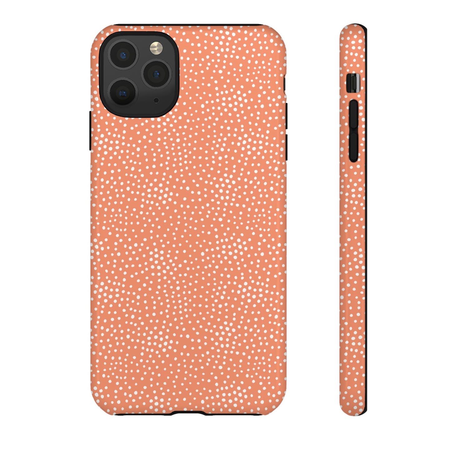 Dotted Orange Halloween/Fall - iPhone Case