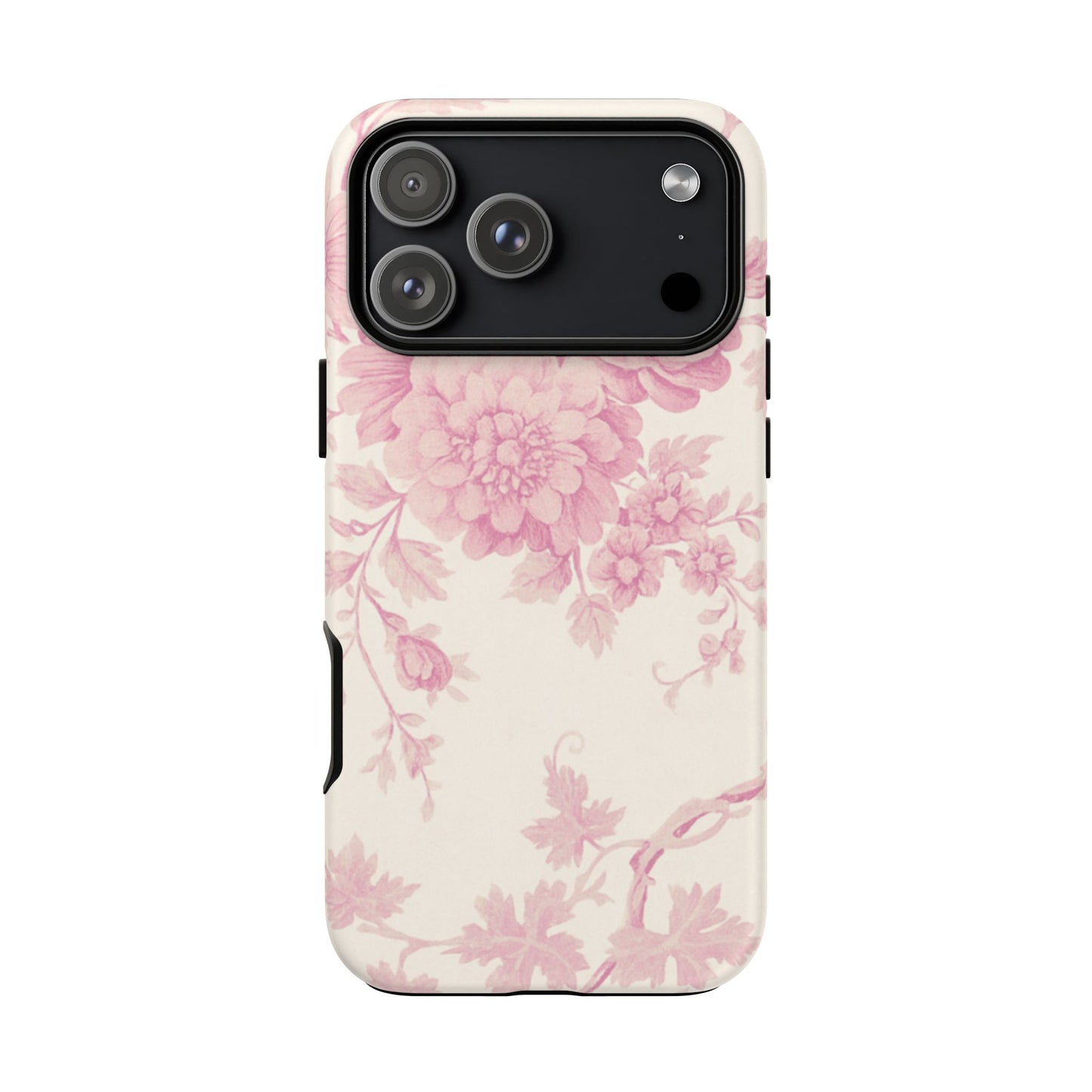 Vintage Pink Florals - iPhone Case