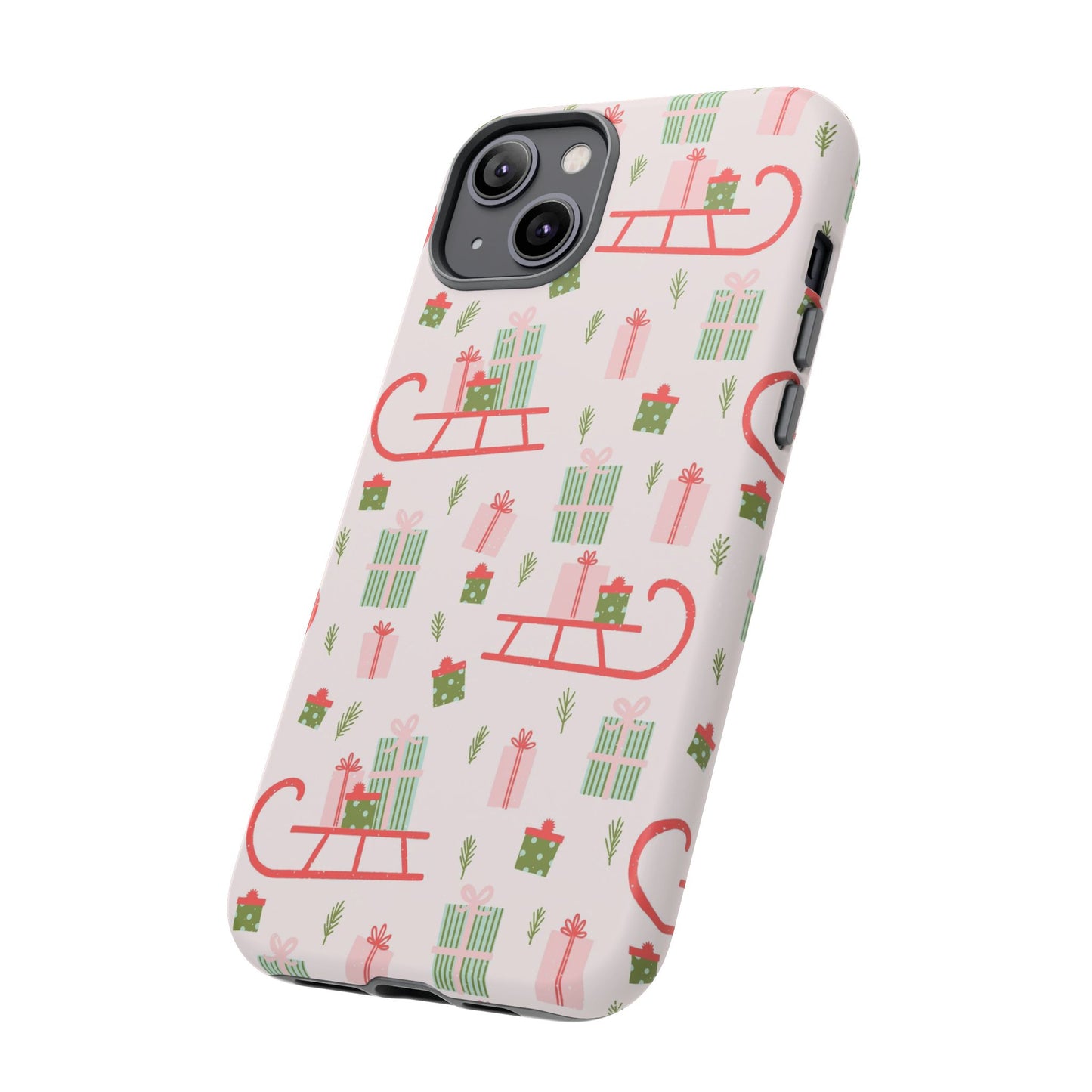 Christmas Gift Sled - iPhone Case