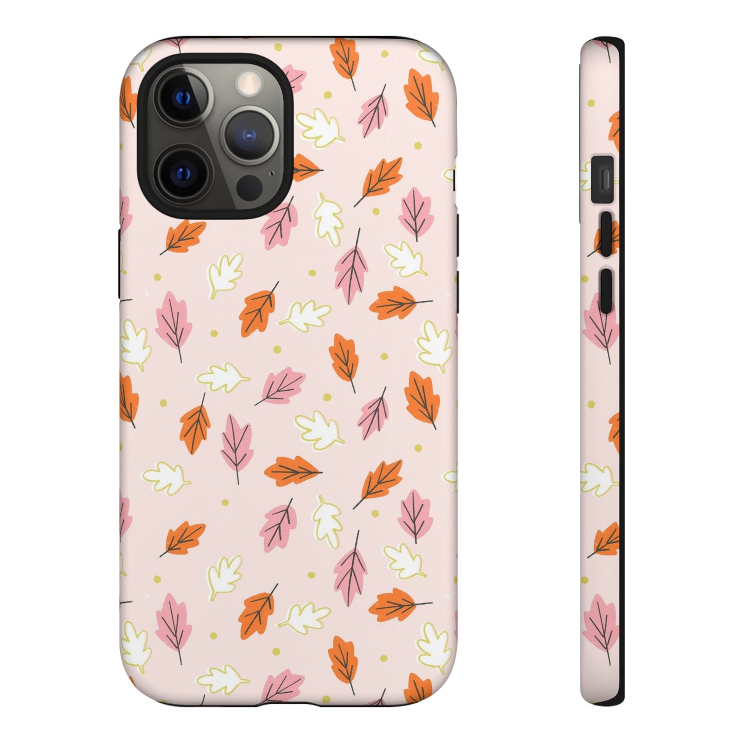 Boho Fall Leaves - iPhone Case