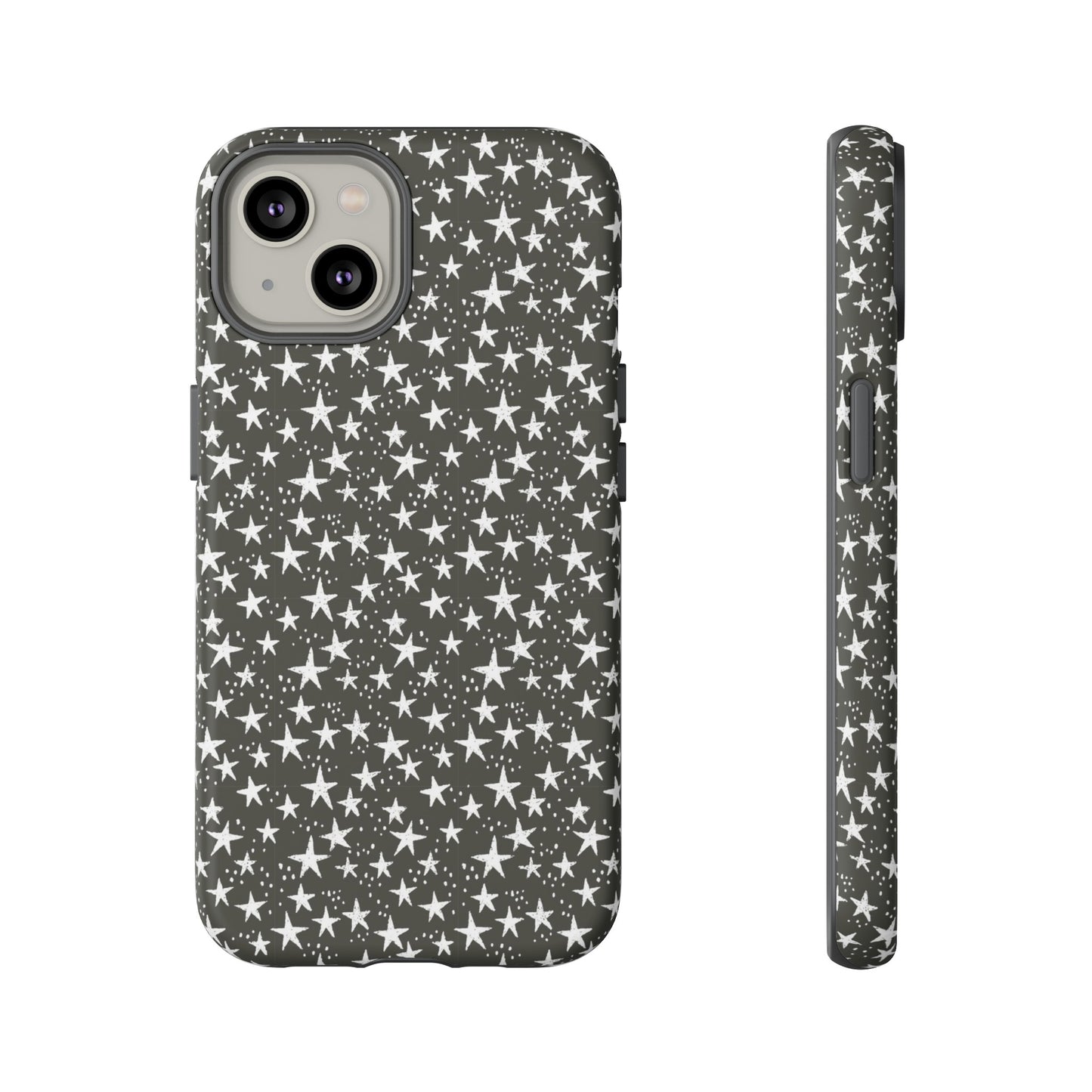 Halloween Stars Black - iPhone Case