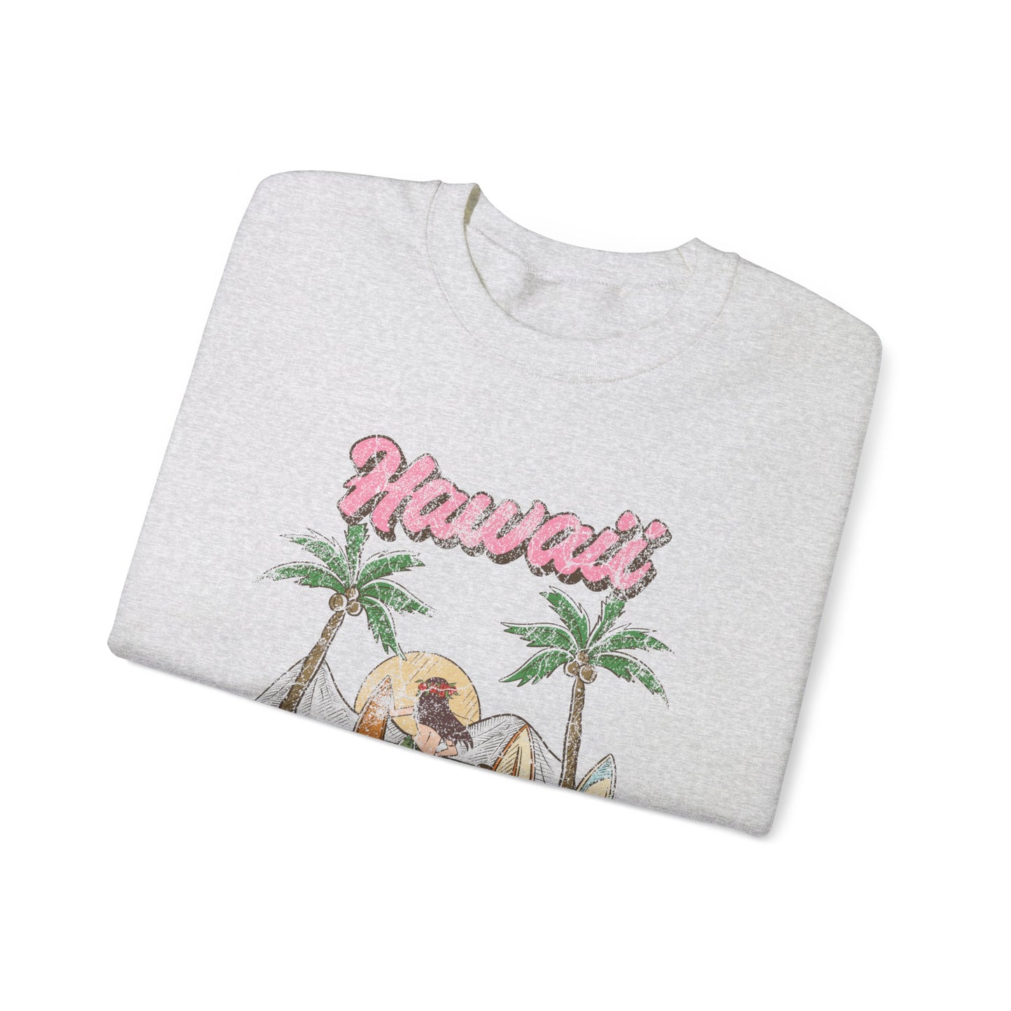 Hawaii Honolulu - Cute Retro Sweatshirt